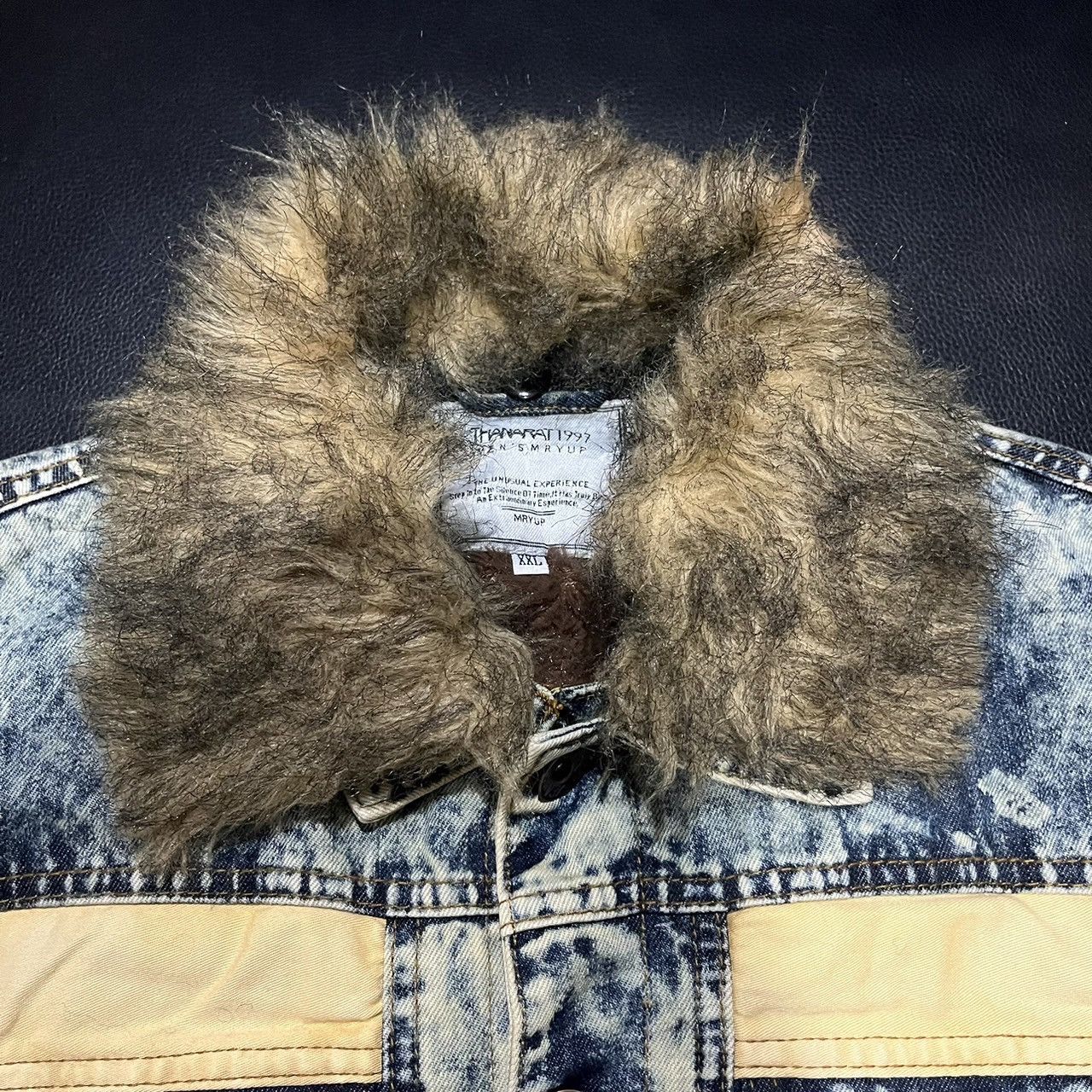 If Six Was Nine × Japanese Brand × Le Grande Bleu (L.G.B.) thanarat 1997 stonewashed denim distressed jacket if6was9 Size US M / EU 48-50 / 2 - 7 Thumbnail