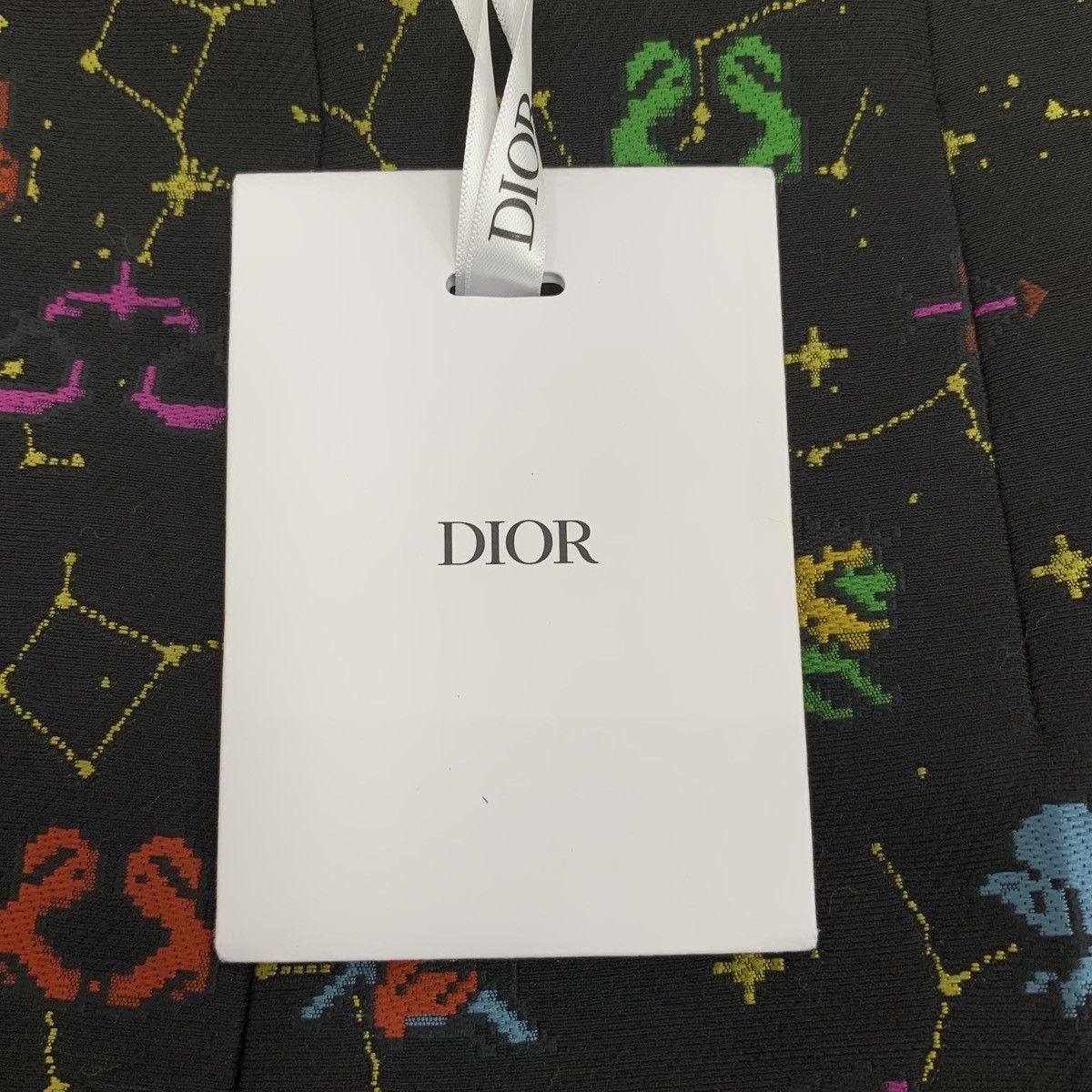 Dior Dior Black Full-Print Constellation Pattern Shorts K26WX Size 26" / US 2 / IT 38 - 6 Thumbnail