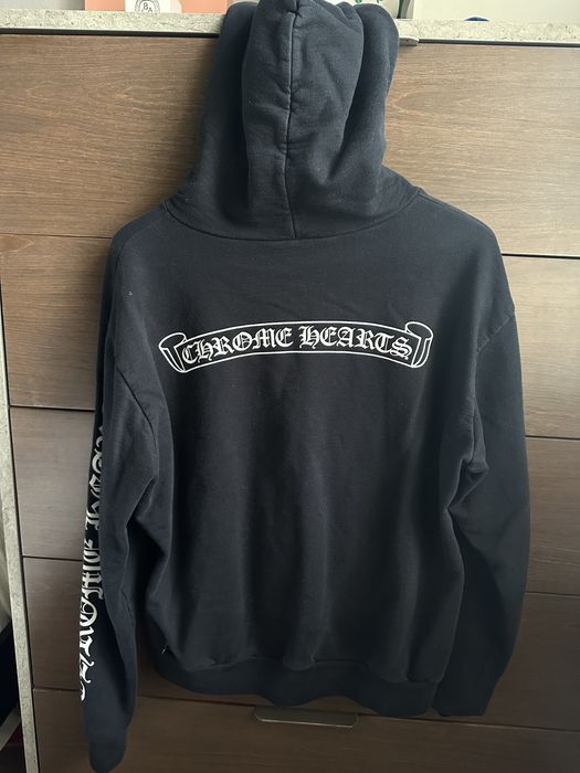 Chrome Hearts Chrome Hearts Black Hoodie | Grailed