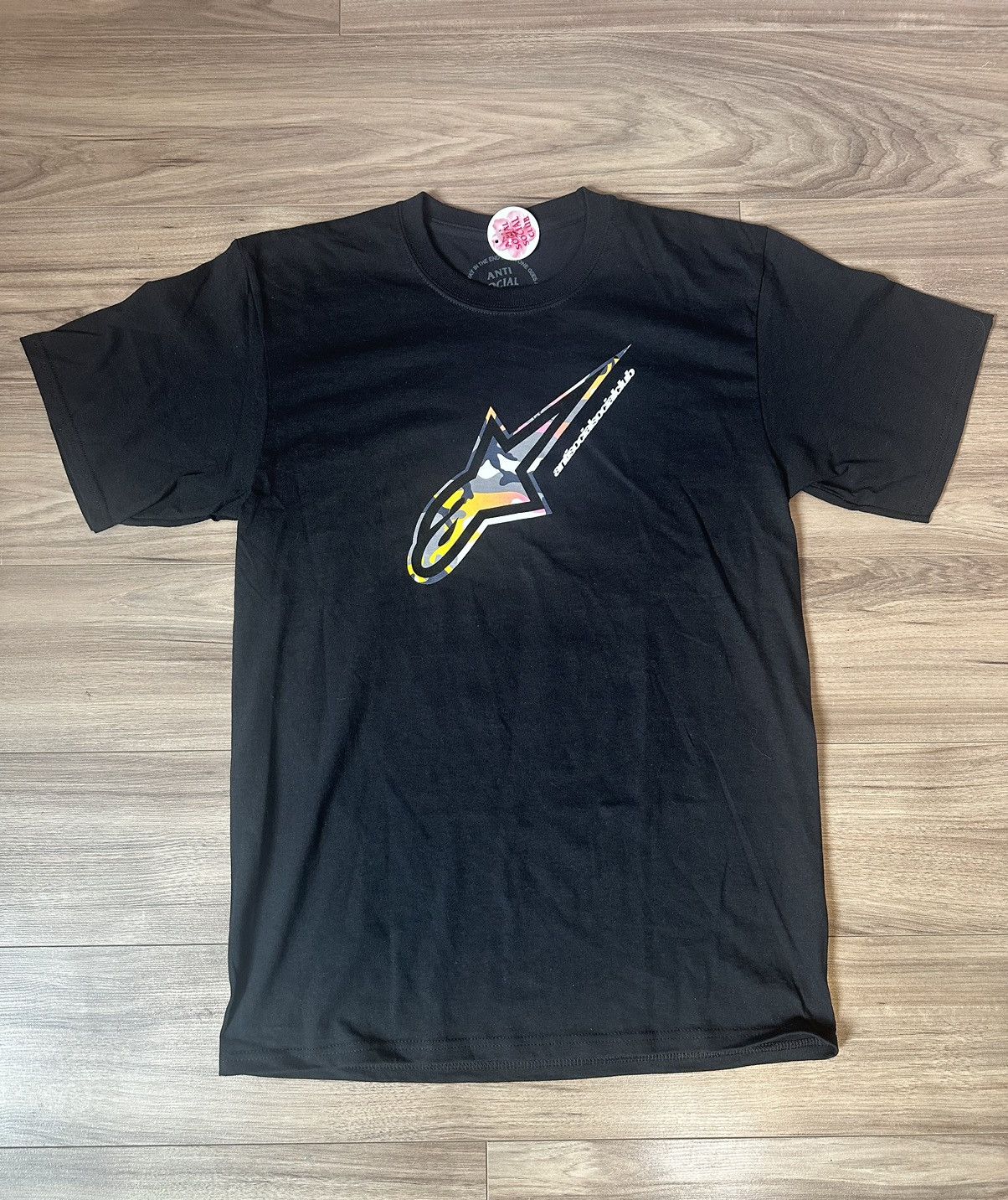 image of Anti Social Social Club “Apex” Tee Size M in Black, Men's