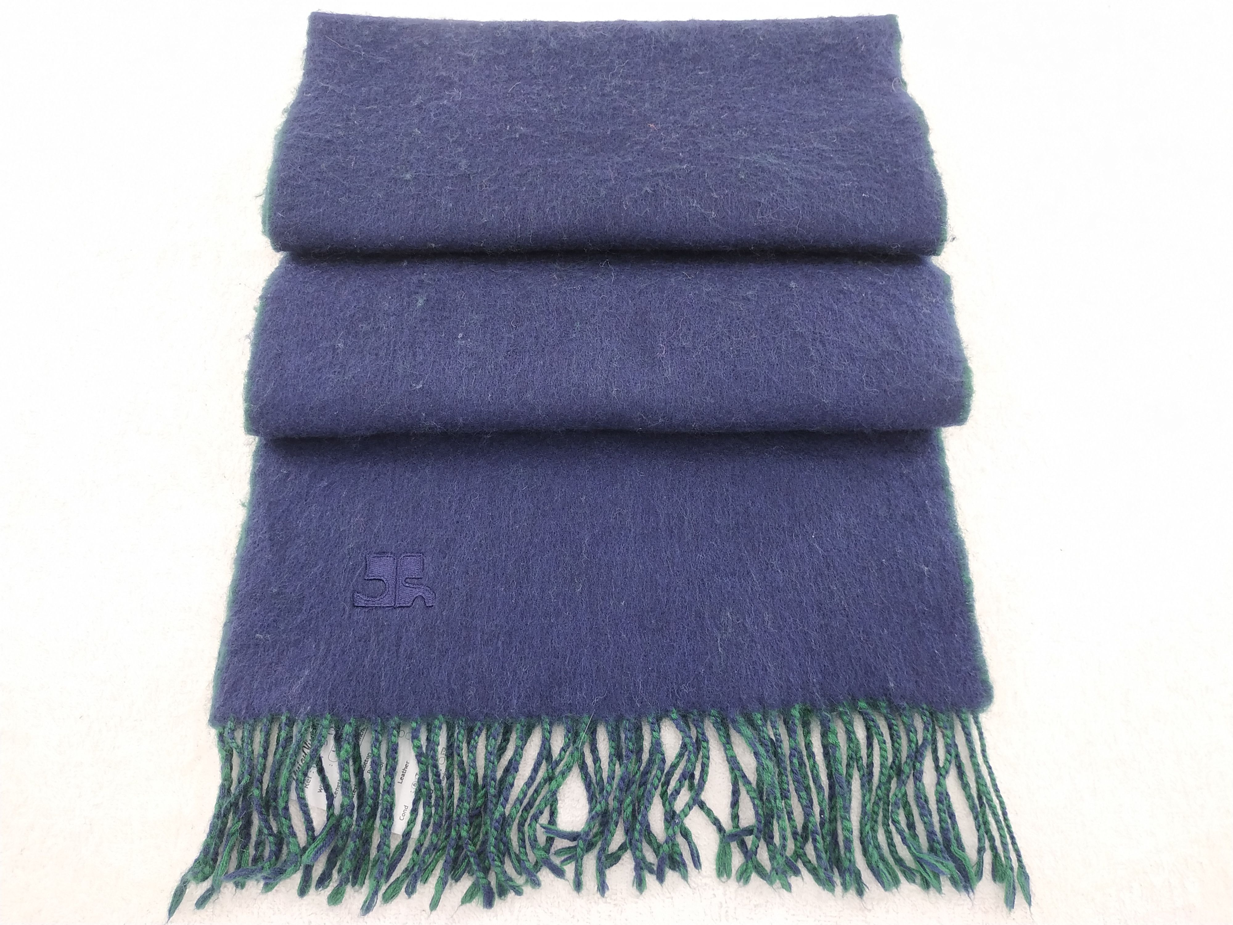 Courreges Vintage Courreges Scarf/Muffler/Neckwear MF395 Size ONE SIZE - 2 Thumbnail