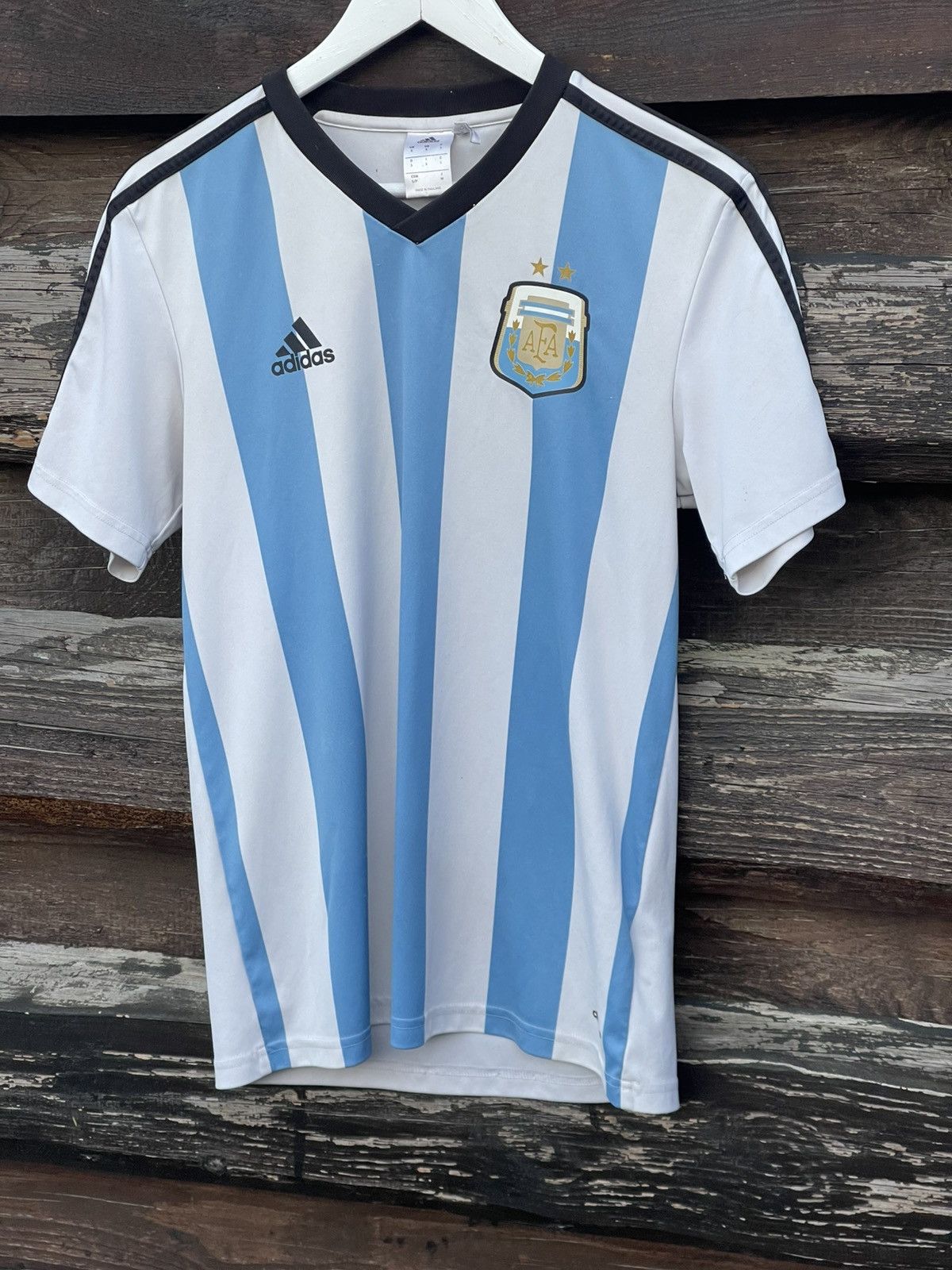 Adidas 2012 Adidas Argentina soccer jersey Size US S / EU 44-46 / 1 - 2 Thumbnail