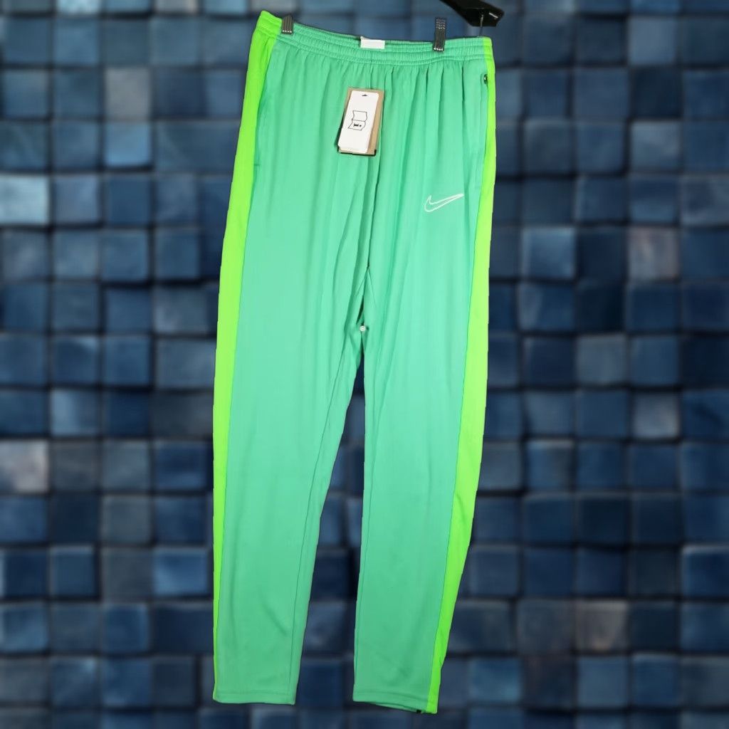 Nike Nike Dri-Fit Women Soccer Pants Athletic Nike Academy DX0508-317 Black Neon Jade Striped Pockets Regular S Size 28" / US 6 / IT 42 - 1 Thumbnail