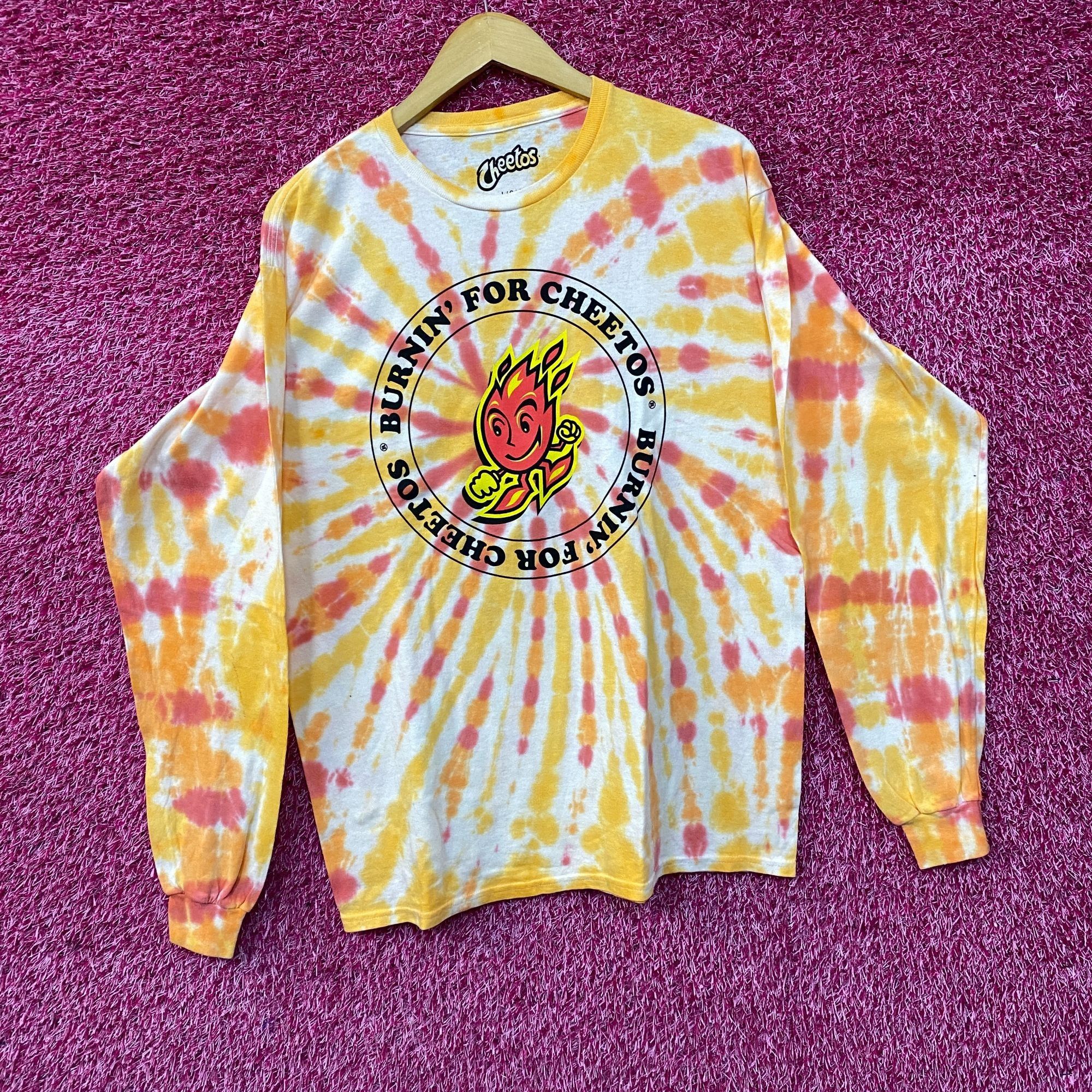 Other Cheetos Flamin' Hot Promo Tie Dye Long Sleeve T-Shirt Large Size US L / EU 52-54 / 3 - 3 Thumbnail