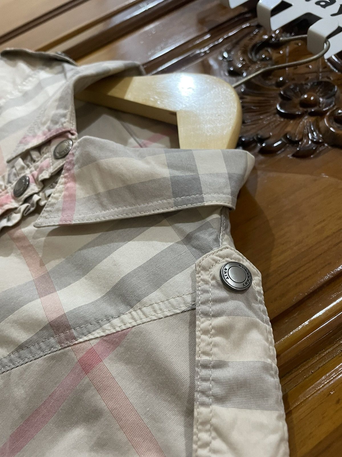 Burberry Burberry Brit Dress Ruffle Size M / US 6-8 / IT 42-44 - 6 Thumbnail