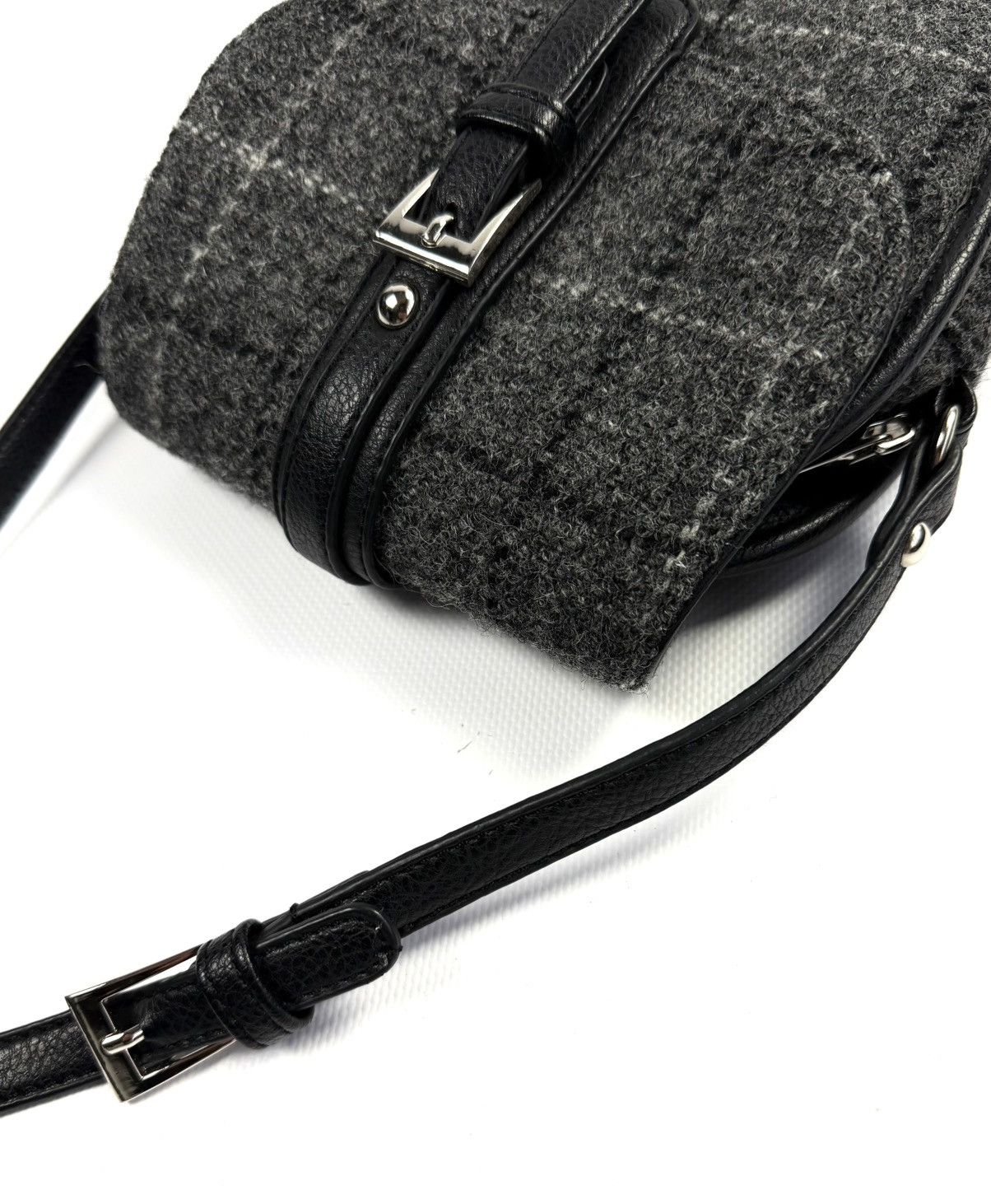 Harris Tweed Harris Tweed x Glen Appin Scotland Plaid Tweed Crossbody Bag Size ONE SIZE - 6 Thumbnail