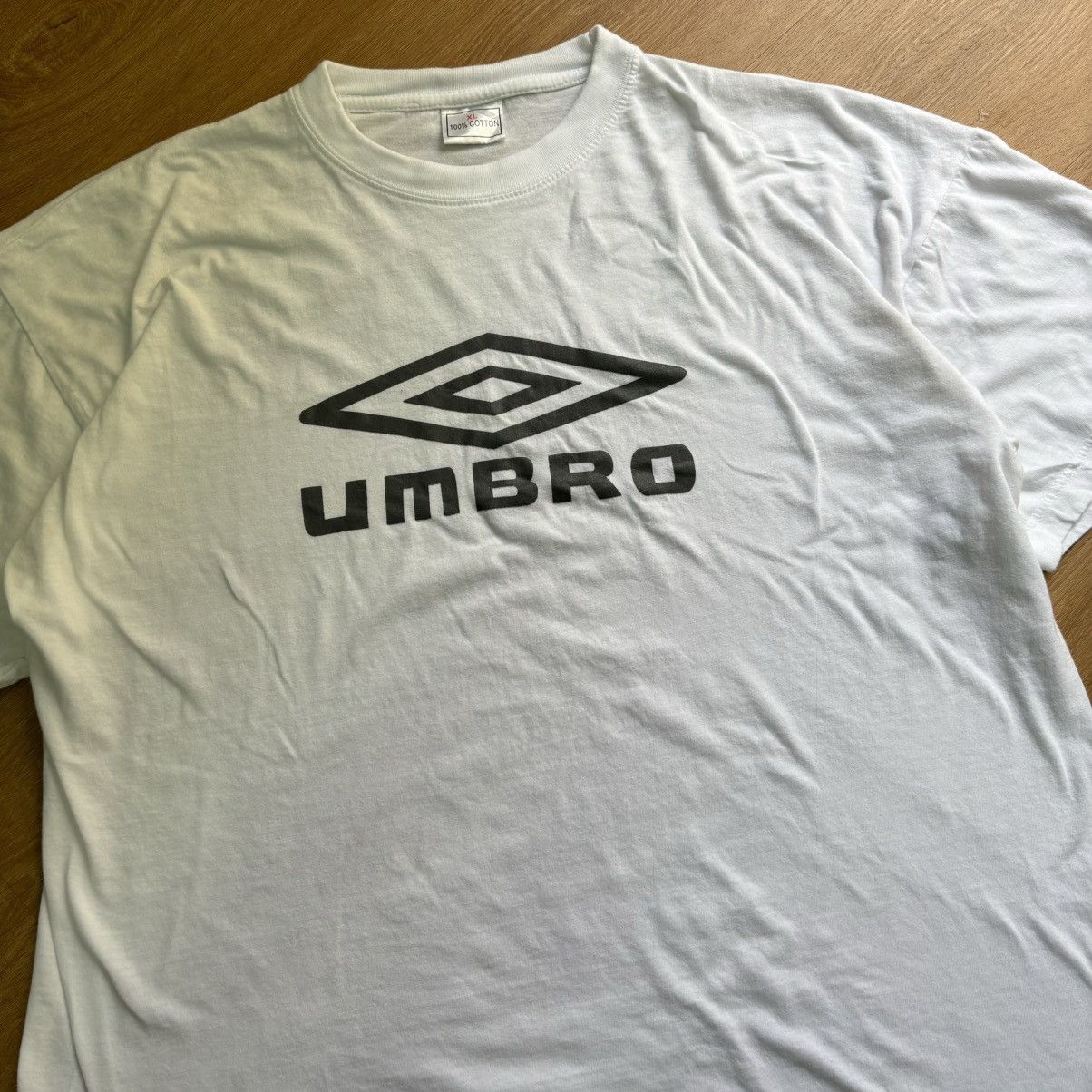 Umbro × Vintage VERY RARE! Vintage 90’s Umbro Logo Euro Production Size US XL / EU 56 / 4 - 4 Thumbnail