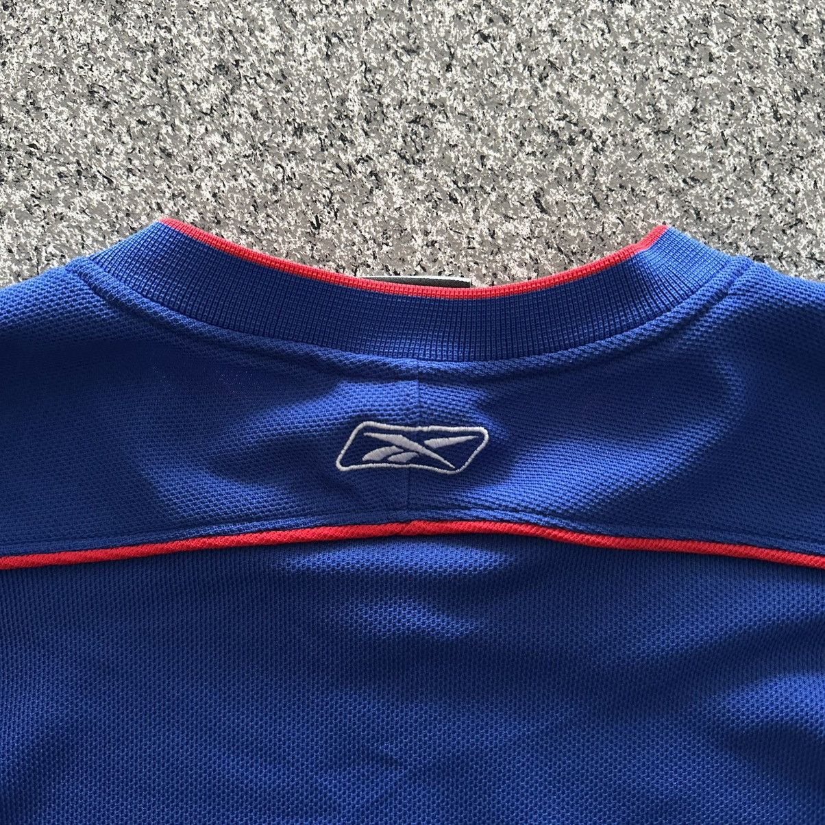 Reebok VTG Reebok Detroit Pistons NBA Shooting Shirt Mens XL LS Size US XL / EU 56 / 4 - 6 Thumbnail