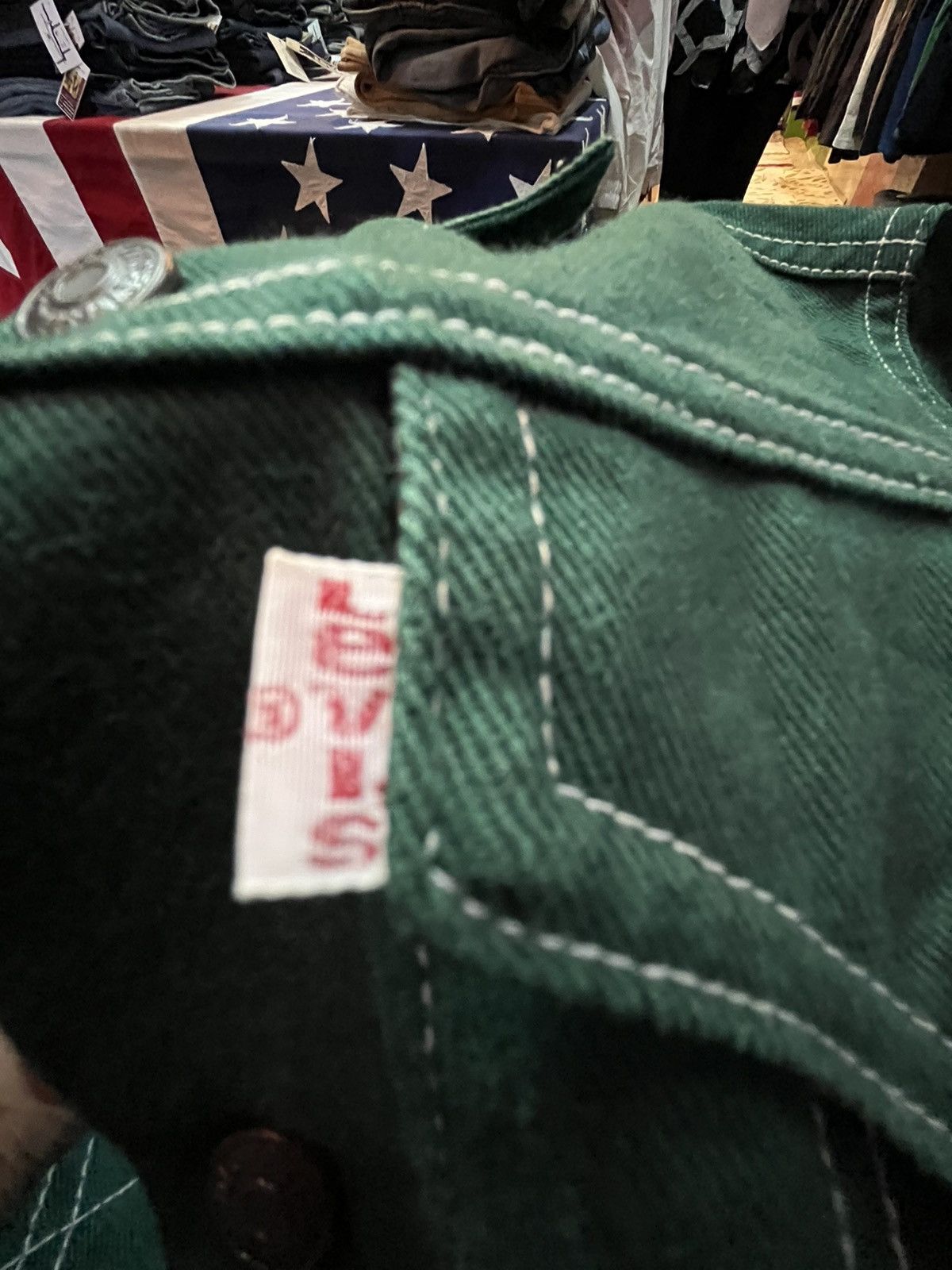 Levi's × Levi's Vintage Clothing × Vintage Vintage Levis Denim Jacket Size US XXS / EU 40 - 5 Thumbnail