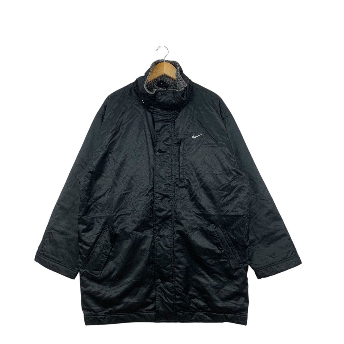 Nike Vintage NIKE SHEARLING Wind Proof Water Repellent Coach Size US L / EU 52-54 / 3 - 4 Thumbnail