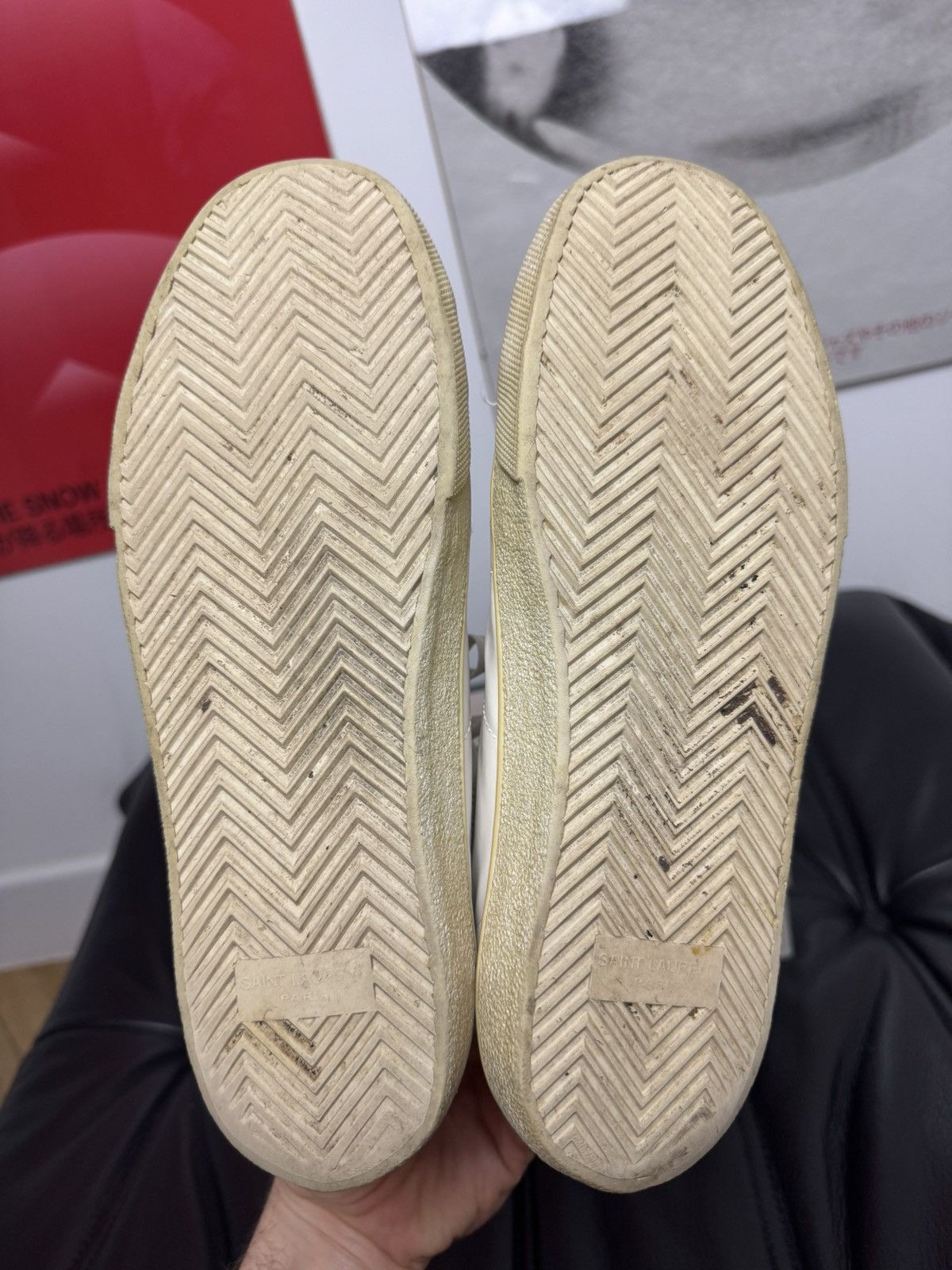 Hedi Slimane × Saint Laurent Paris SS16 Saint Laurent Paris SL37M High Top Hedi Slimane Diamond Size US 8 / EU 41 - 6 Thumbnail