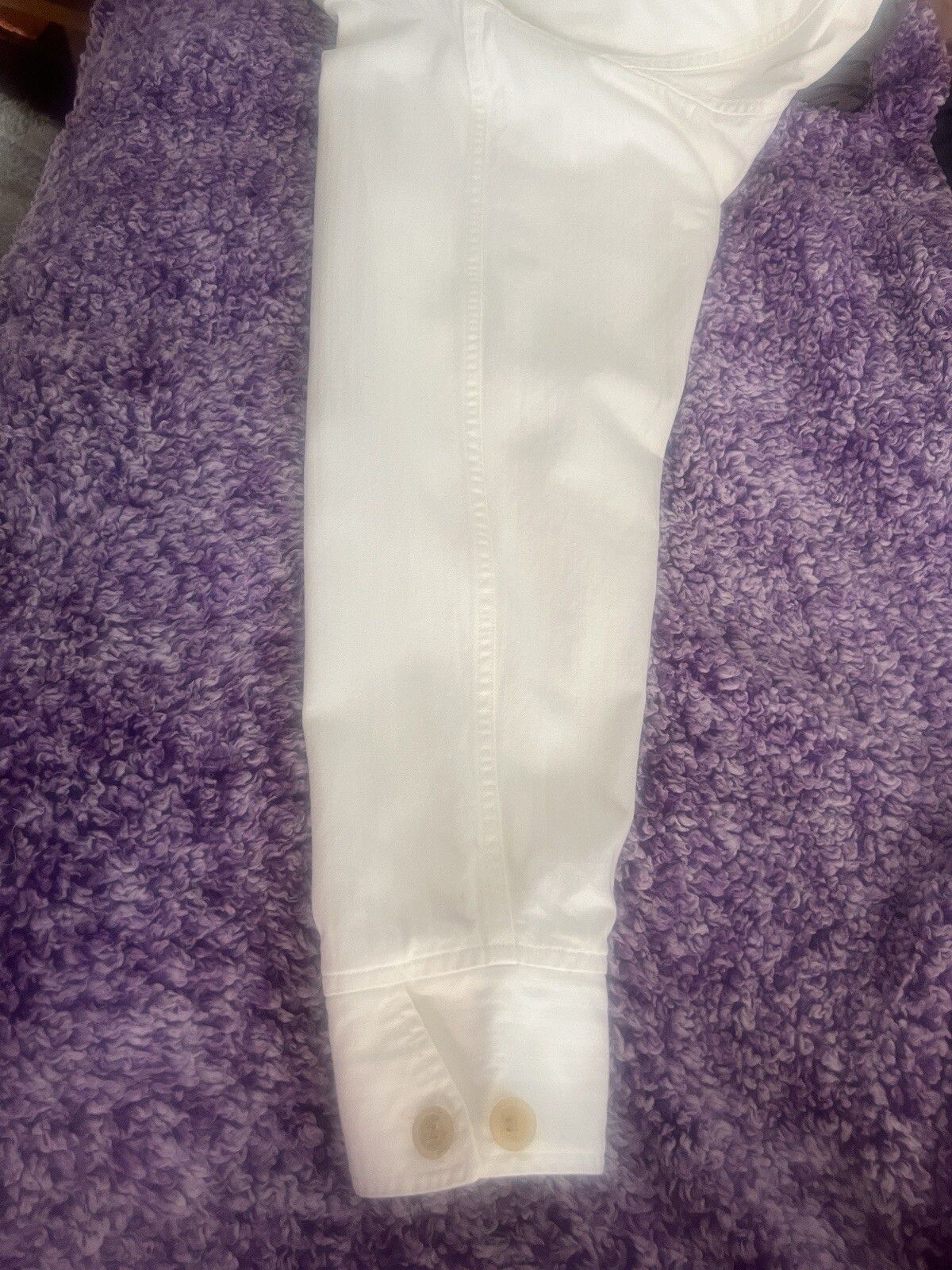 Maison Margiela Maison Margiela 10 Men’s White Safari Belt Jacket 2003 Size US L / EU 52-54 / 3 - 3 Thumbnail
