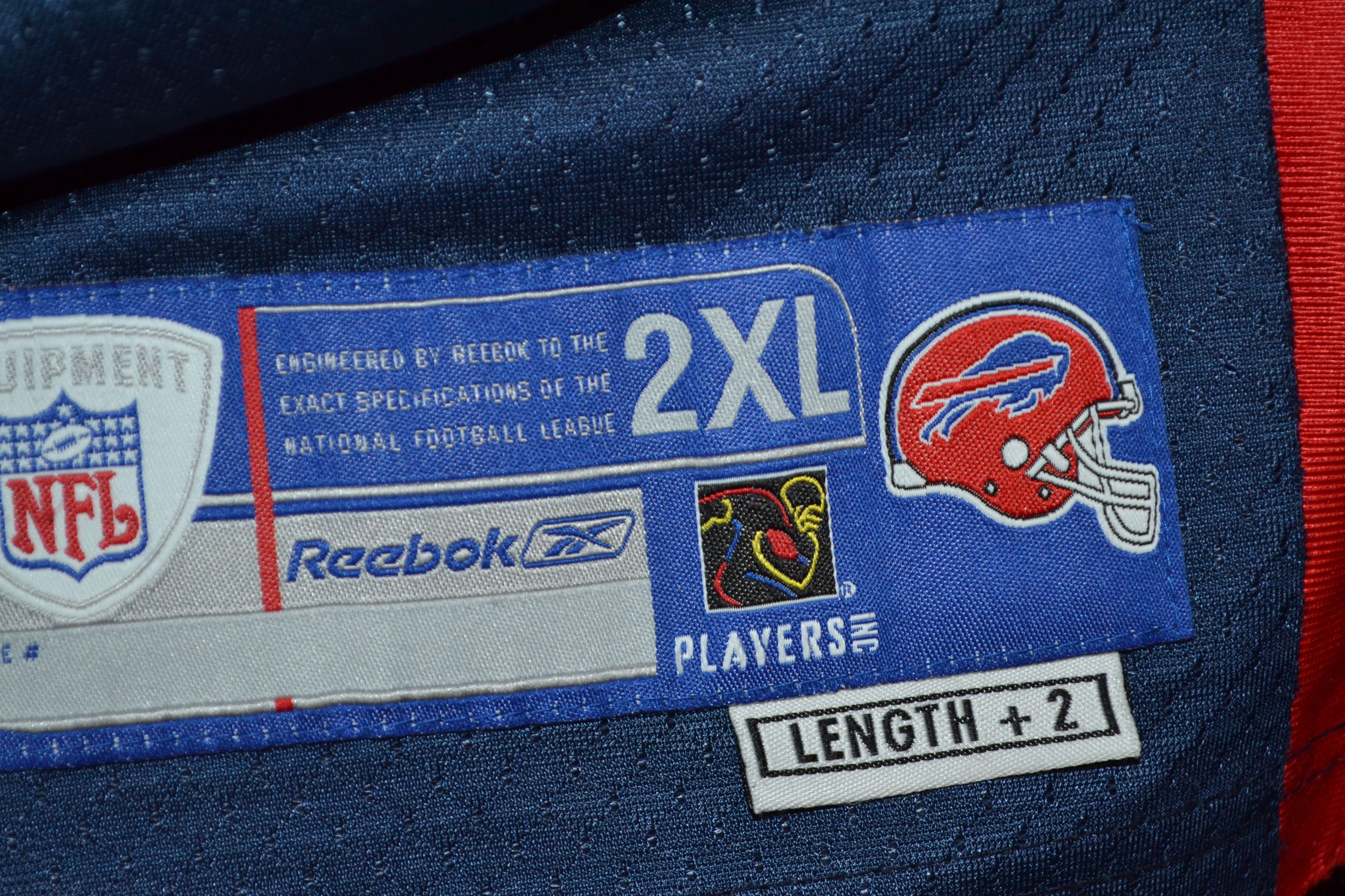 Reebok Vintage Reebok Buffalo Bills #21 Willis McGahee NFL Jersey Size US XXL / EU 58 / 5 - 4 Thumbnail
