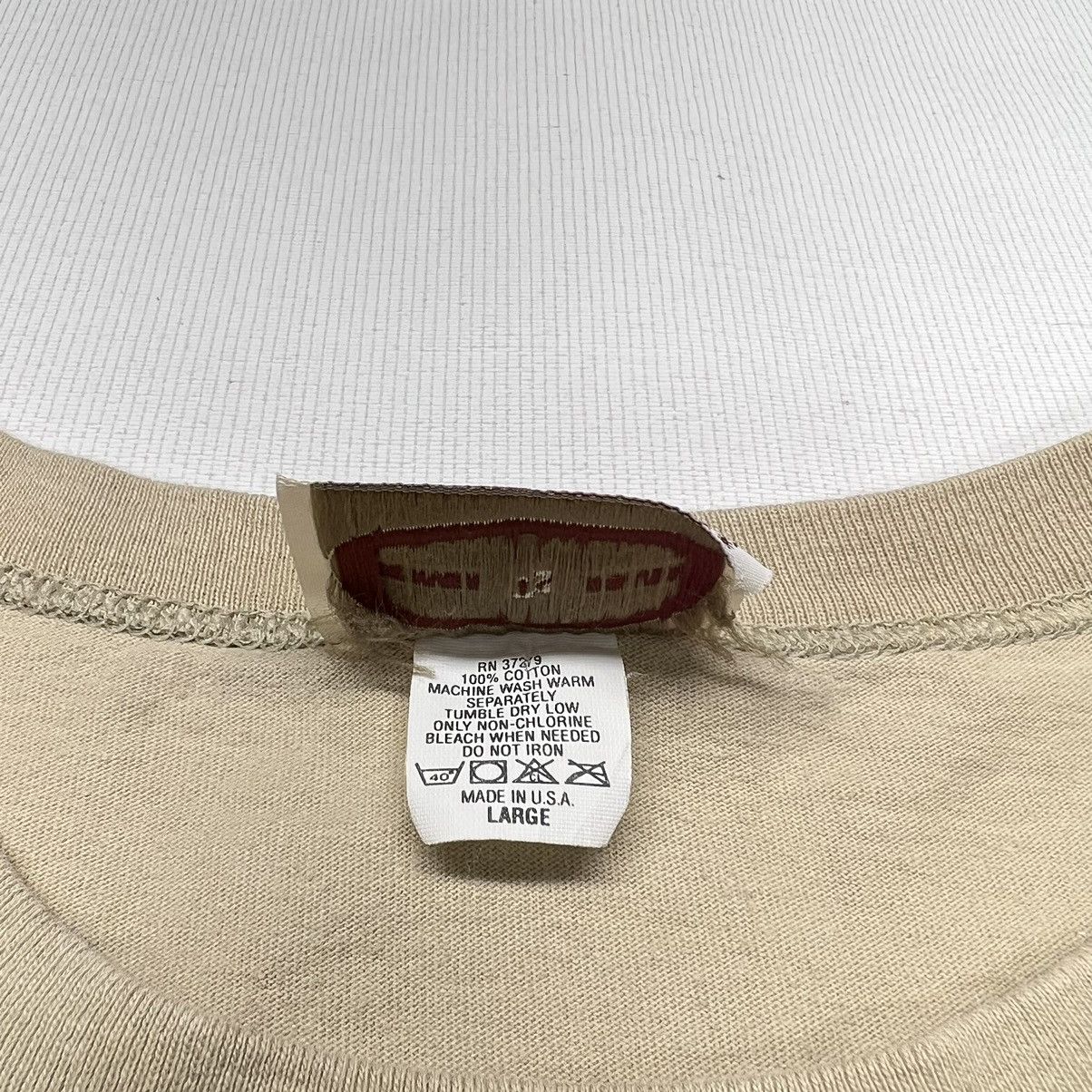 Vintage VTG Cape May Tee Shirt Beige Embroidered Bird New Jersey USA Size US L / EU 52-54 / 3 - 7 Thumbnail