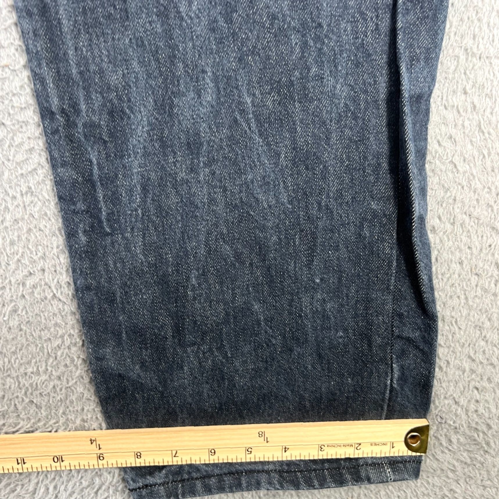Levi's VINTAGE Levi's 501 Jeans Men's 34x34 Denim Dark Wash Straight Classic 90s Cowboy Size US 36 / EU 52 - 2 Thumbnail