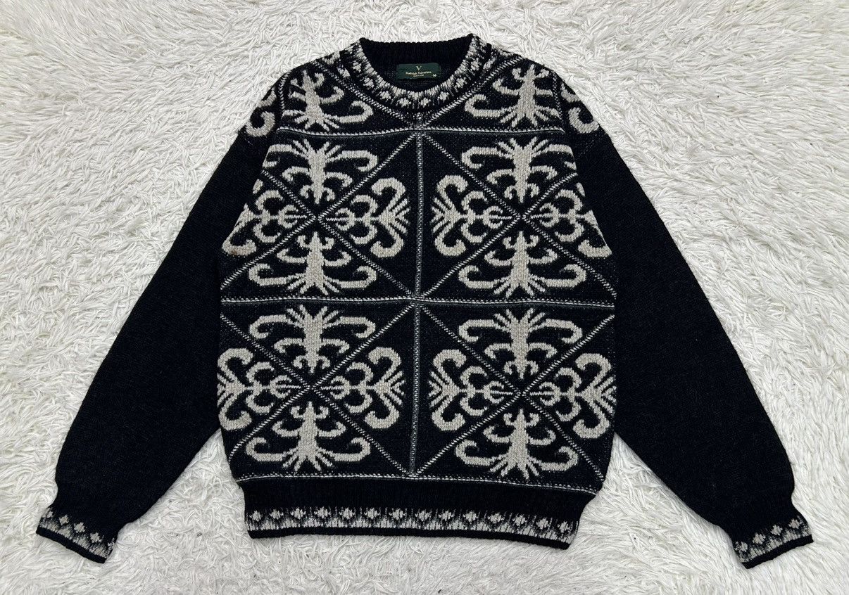 Japanese Brand Japanese Brand Rudolph Valentino Sweater Pullover Size US M / EU 48-50 / 2 - 1 Thumbnail