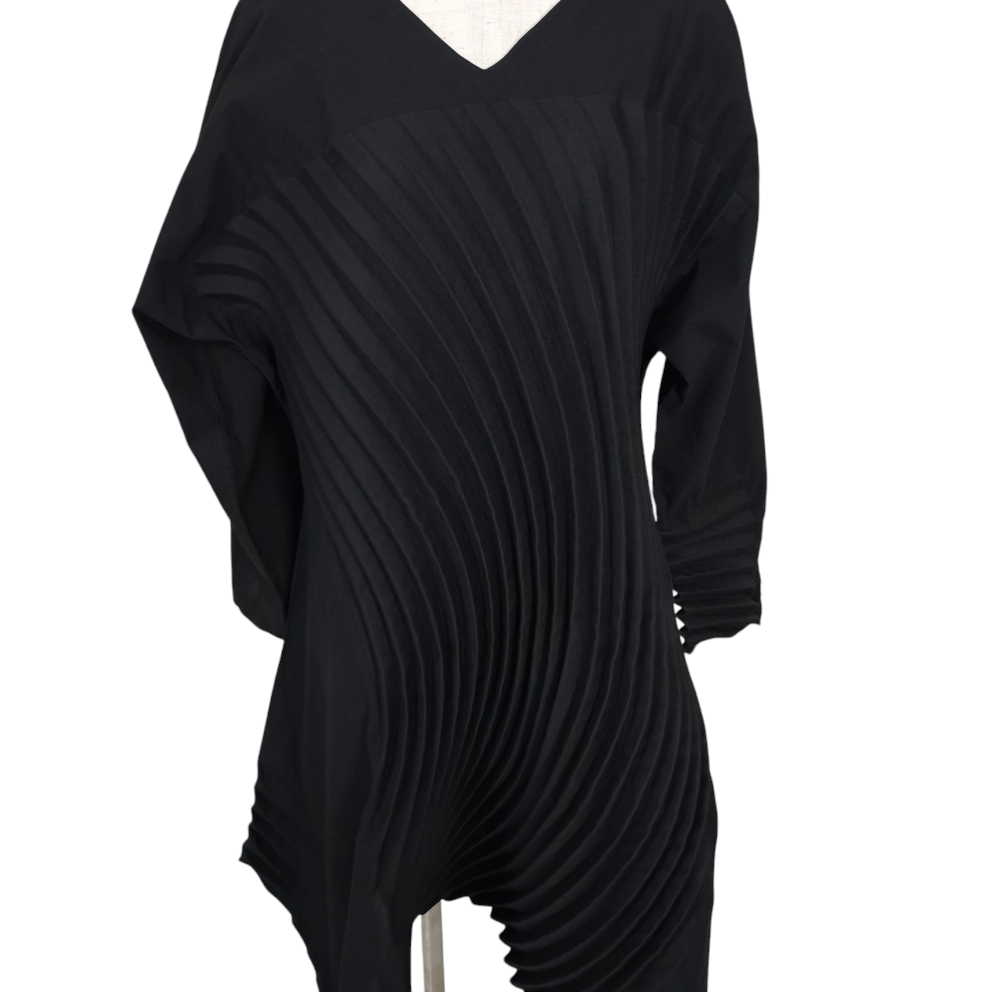 Issey Miyake AW2021 Issey Miyake Cliff Pleats Tunic Dress Size M / US 6-8 / IT 42-44 - 3 Thumbnail