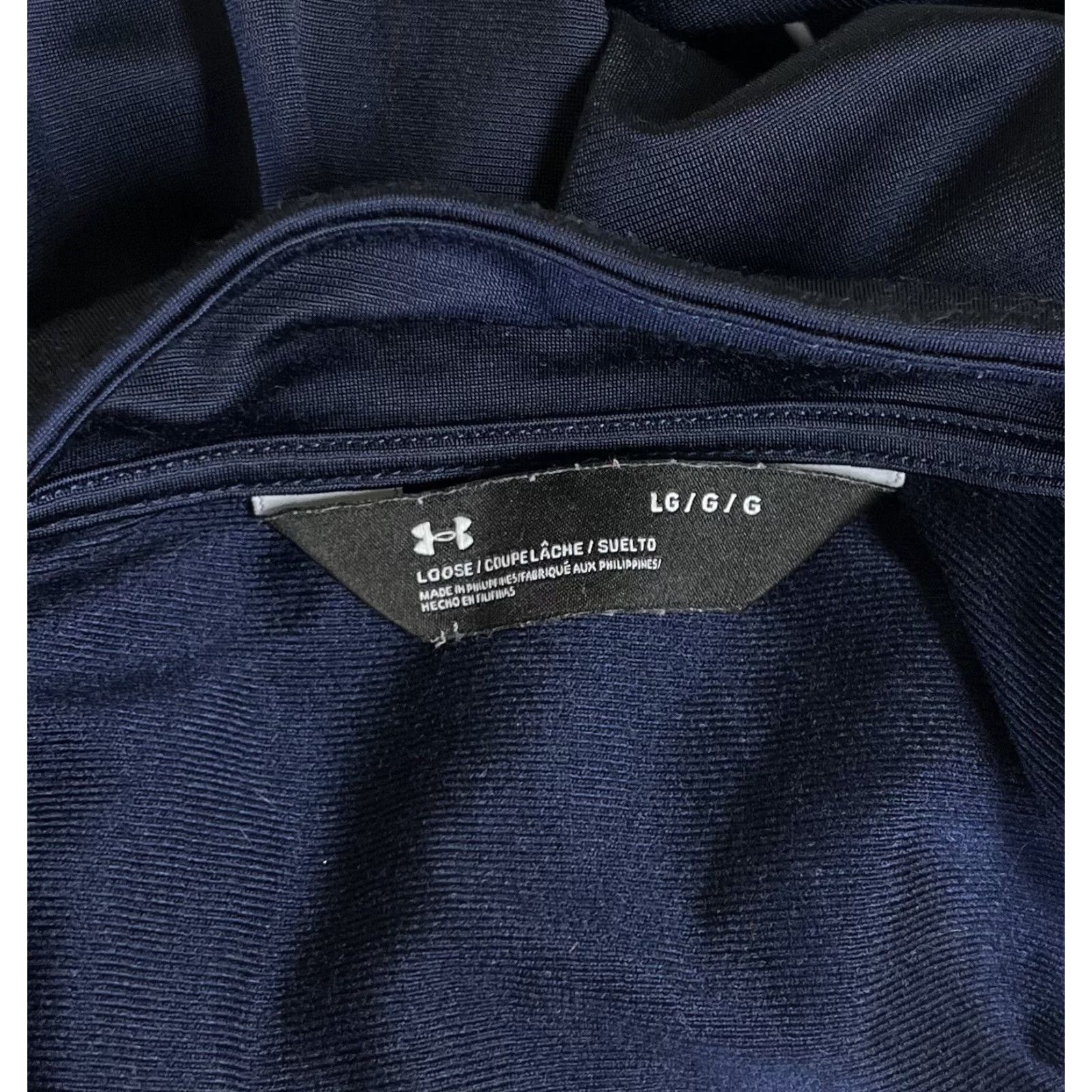 Under Armour Under Armour Jacket Men L Blue Notre Dame Track Runnibg Club Zip Size US L / EU 52-54 / 3 - 7 Thumbnail
