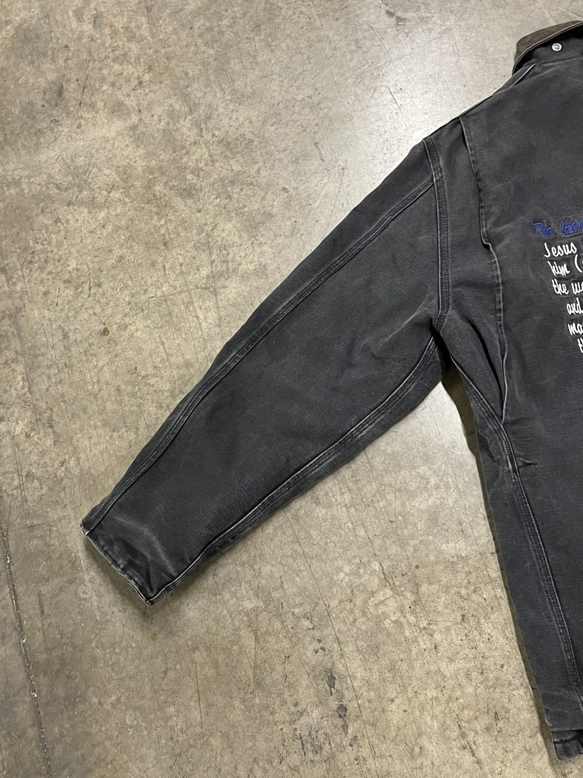 Carhartt × Vintage Carhartt vintage Jesus embroidered jacket streetwear hype Size US XL / EU 56 / 4 - 6 Thumbnail