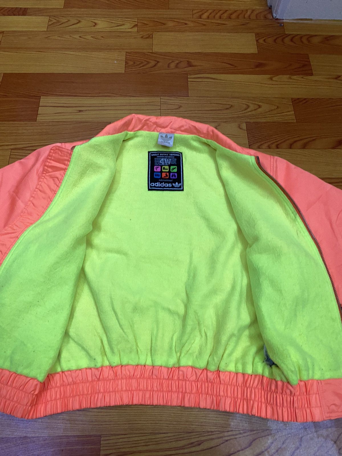 Adidas × Vintage Vintage Adidas Big Logo Jacket Size US S / EU 44-46 / 1 - 11 Thumbnail