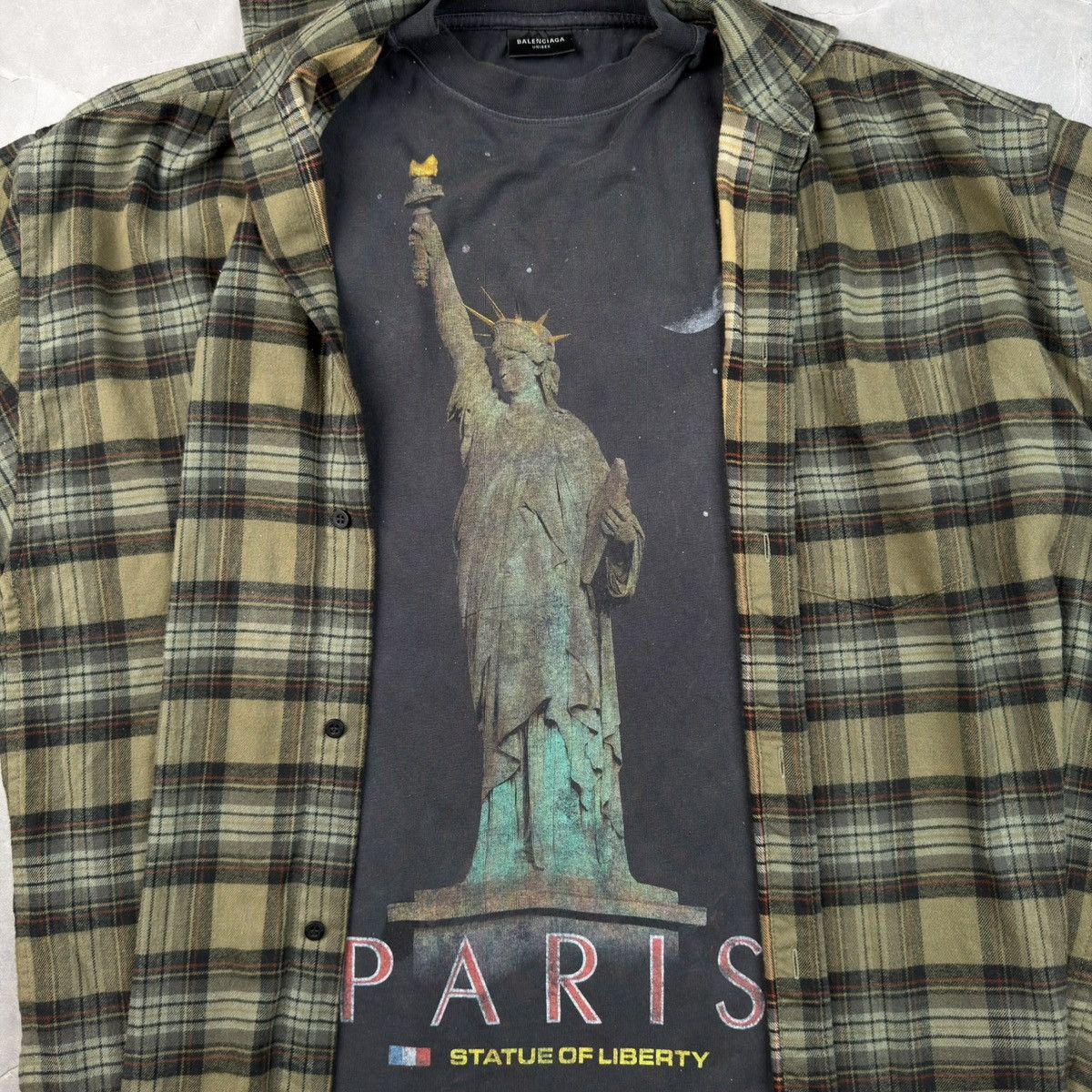 Balenciaga BALENCIAGA PARIS LIBERTY LAYERED SHIRT OVERSIZED Size US XXS / EU 40 - 2 Thumbnail
