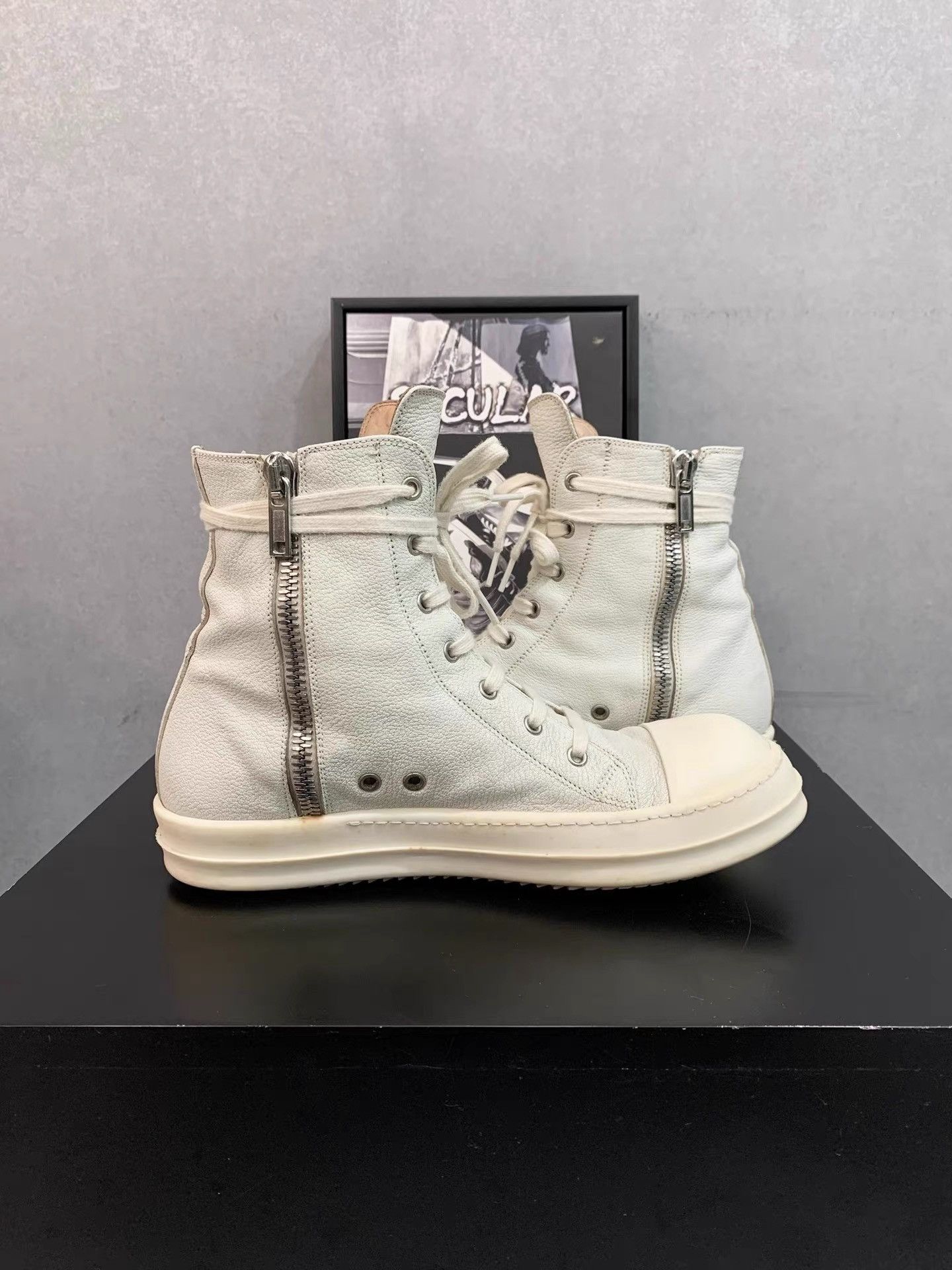 Rick Owens Rick Owens Mint Green Mainline Ramones K34 Size US 8 / EU 41 - 5 Thumbnail