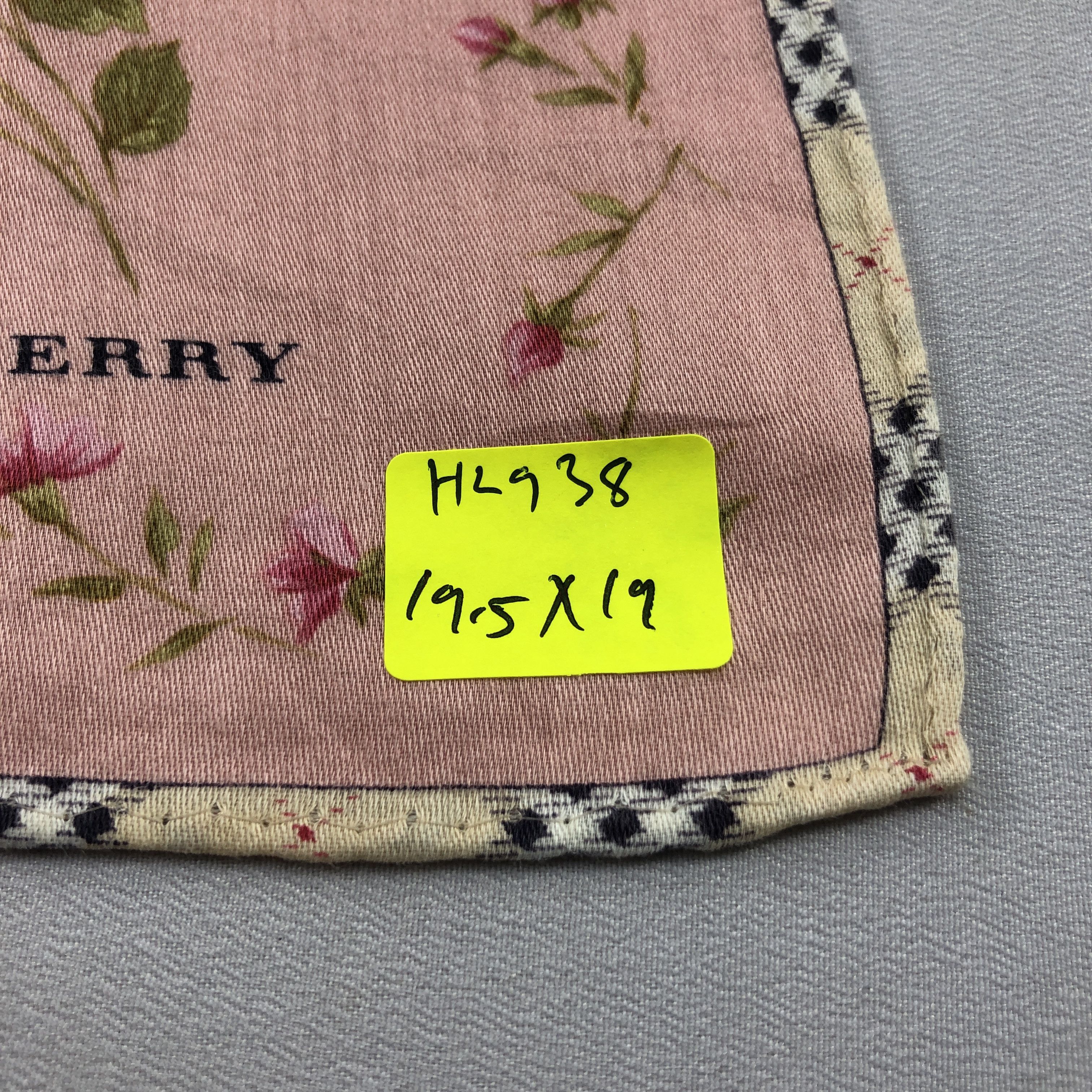 Burberry Burberry Handkerchief Neckerchief Bandana H2885 Size ONE SIZE - 13 Thumbnail