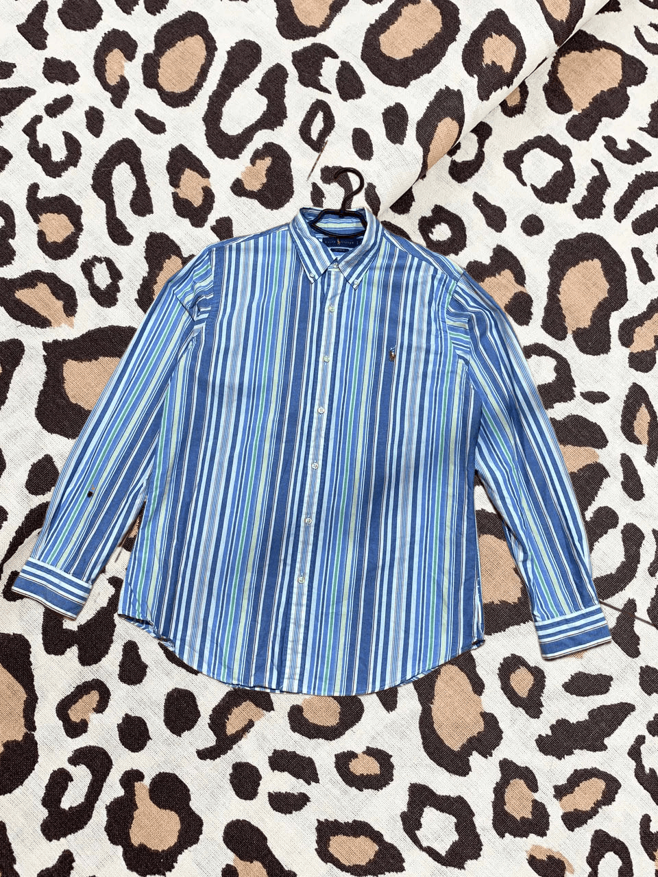 Polo Ralph Lauren POLO RALPH LAUREN Men’s STRIPED Shirt Regular Fit Size US L / EU 52-54 / 3 - 1 Thumbnail