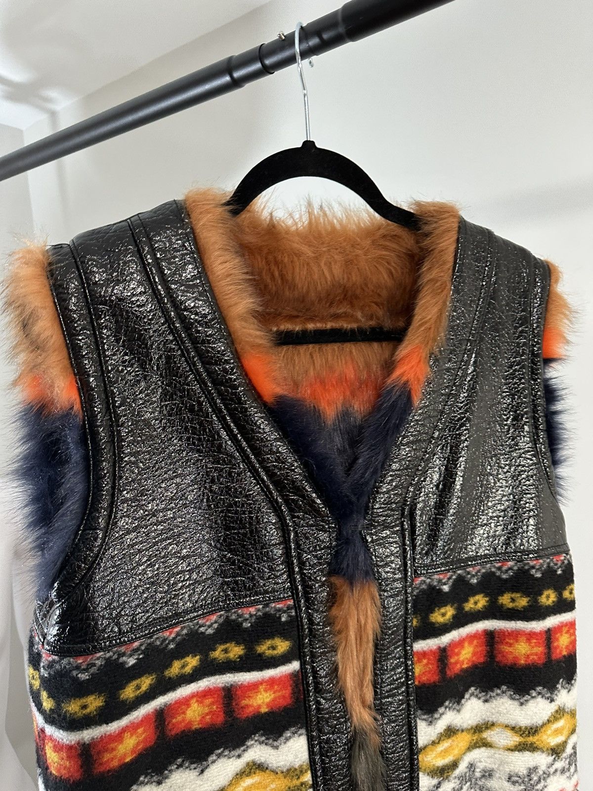 Diesel Diesel Tribal Long Vest Size S / US 4 / IT 40 - 6 Thumbnail