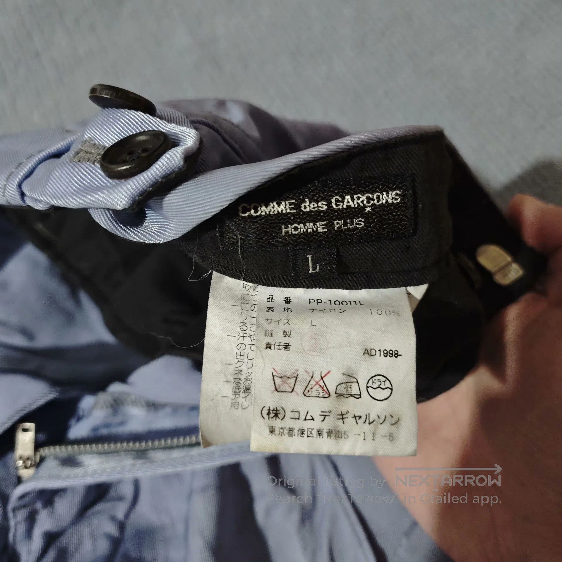 Comme des Garcons Comme des Garcons Homme Plus Pleated Pants. Size US 31 - 6 Thumbnail