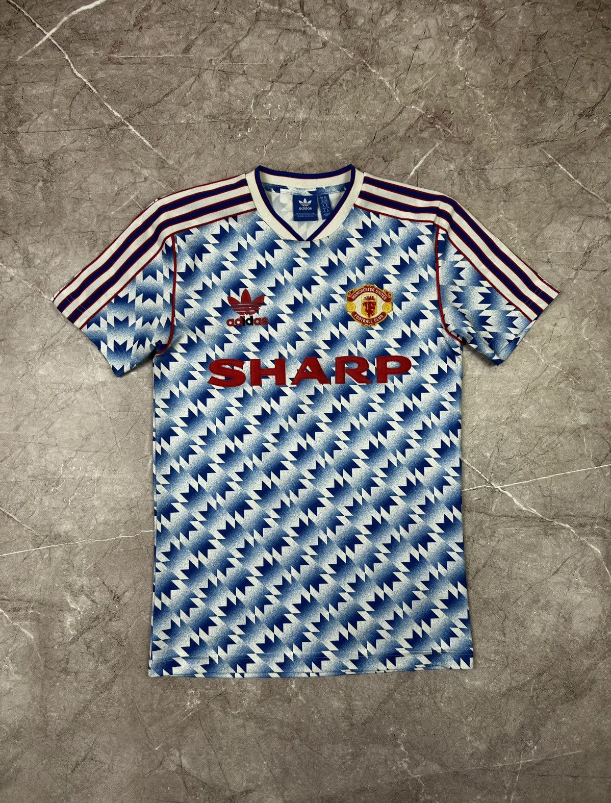 Adidas × Vintage 1990 1992 Vintage Manchester United Adidas Soccer Jersey Size US XS / EU 42 / 0 - 1 Thumbnail