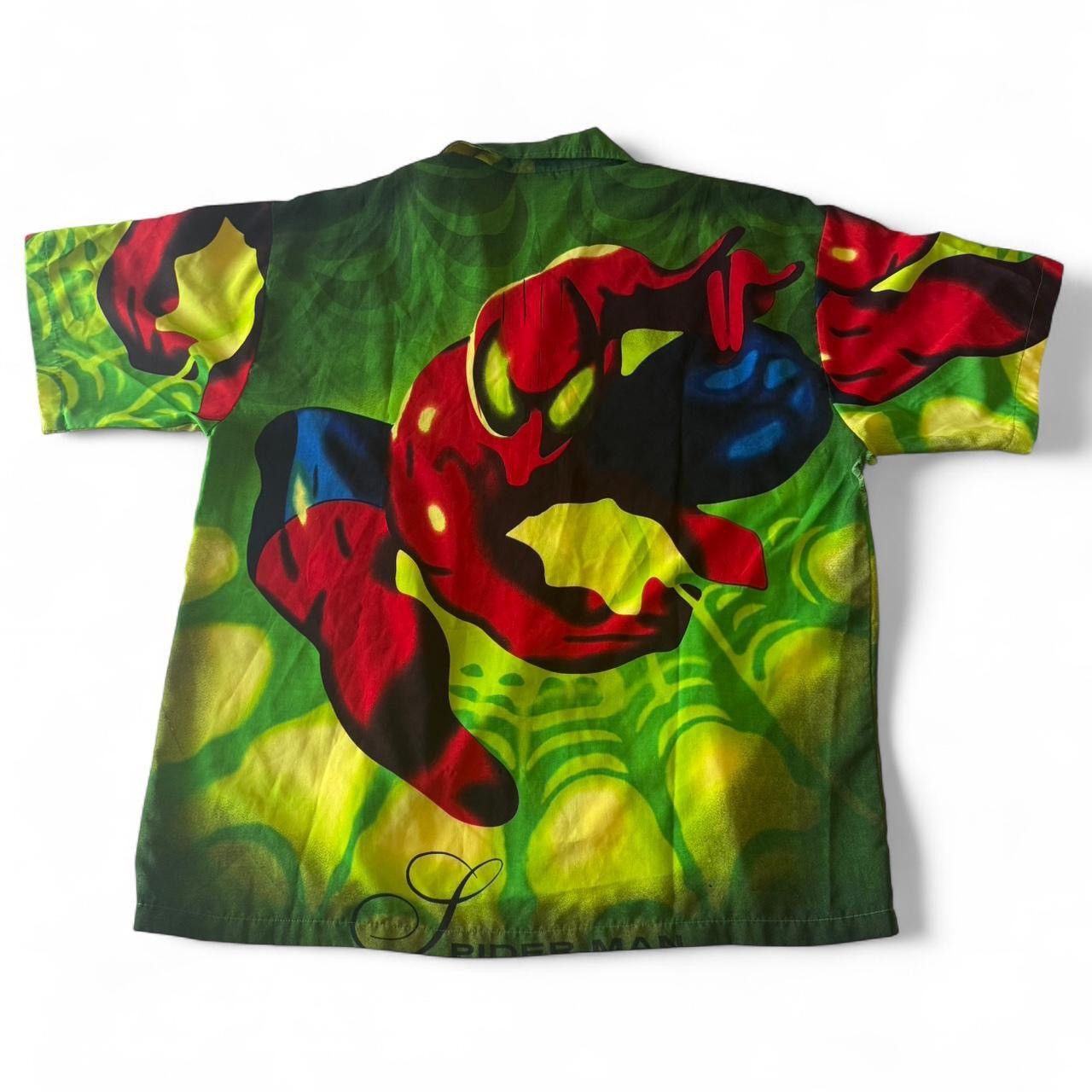 Marvel Comics Vintage Marvel Spider Man XL Button Up Size US XL / EU 56 / 4 - 1 Thumbnail