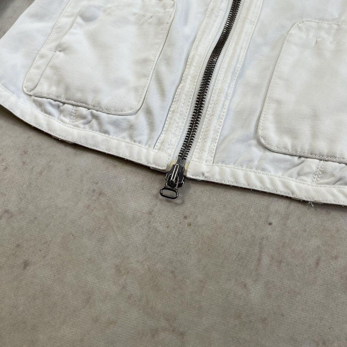 Bottega Veneta Bottega Veneta Zip Biker Transformer Off White Jacket Size S / US 4 / IT 40 - 10 Thumbnail