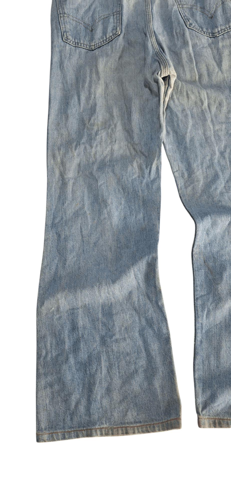 Levi's × Levi's Vintage Clothing Vintage Levis Orange Tab Talon Zipper Flare Overalls Size US 28 / EU 44 - 12 Thumbnail
