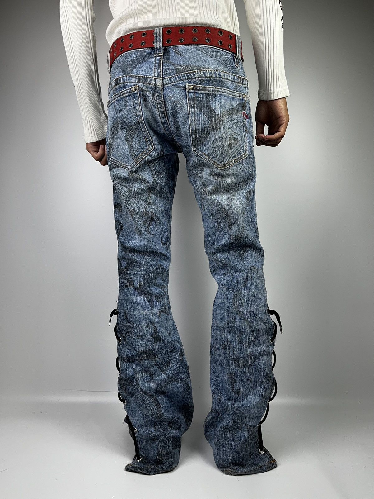 semanticdesign Lace up flare nicole club f men ifsixwasnine lgb style Size US 28 / EU 44 - 7 Thumbnail