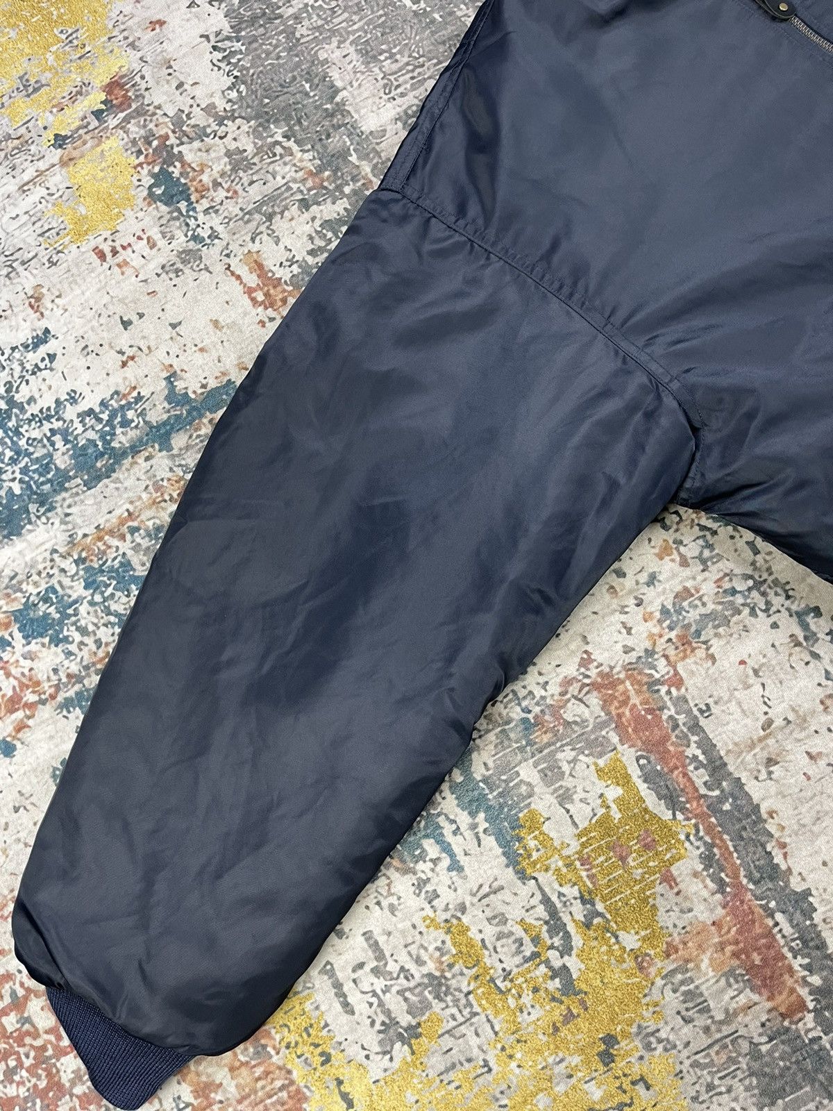 Japanese Brand VINTAGE SUNTORY BOSS REVERSIBLE BOMBERS JACKET Size US XL / EU 56 / 4 - 8 Thumbnail