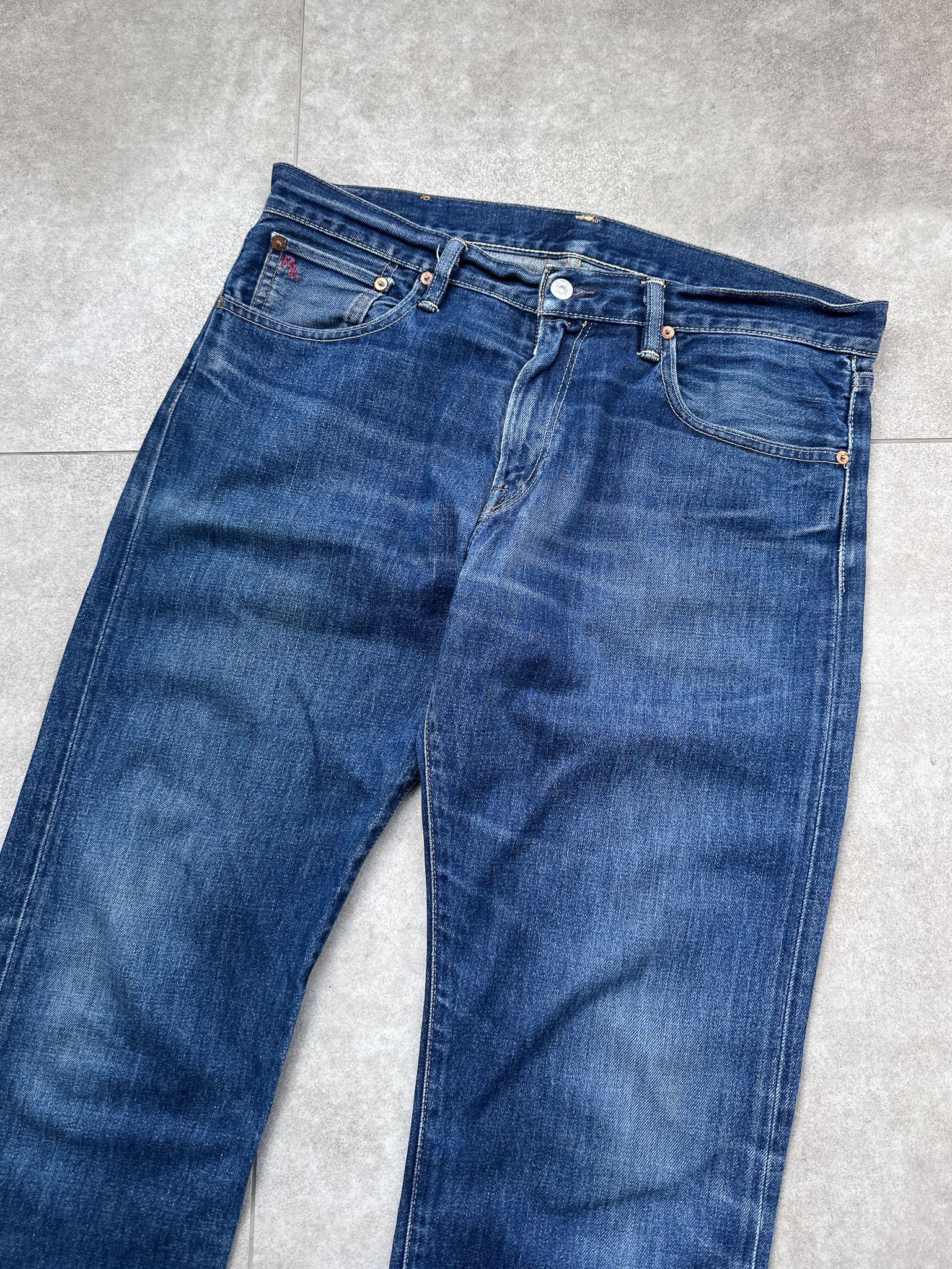 Polo Ralph Lauren Polo Ralph Lauren Blue Denim Jeans Size US 34 / EU 50 - 3 Thumbnail