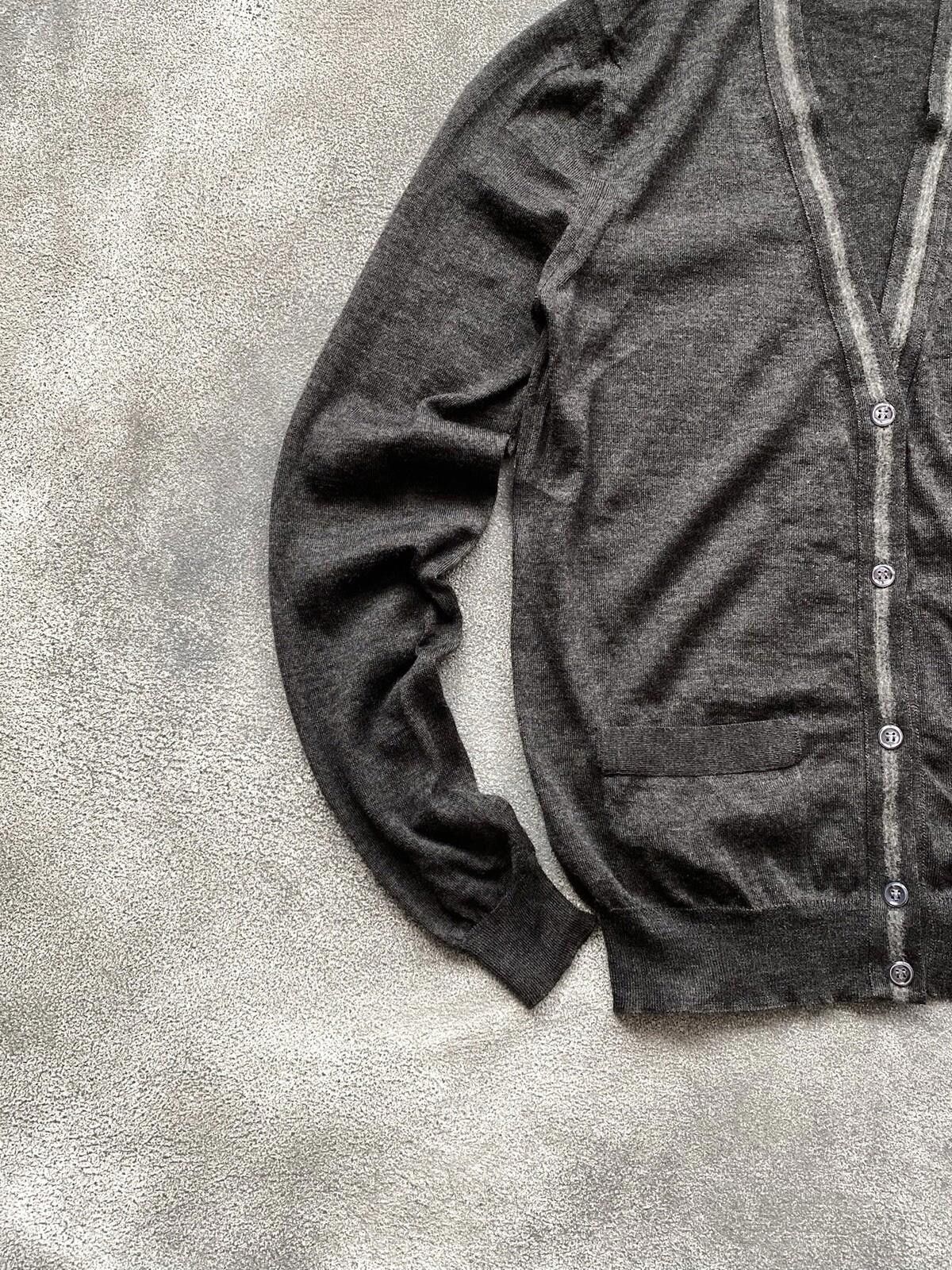 Saint Laurent Paris AW 2009 Yves Saint Laurent Cashmere Cardigan V-Neck Size S / US 4 / IT 40 - 3 Thumbnail