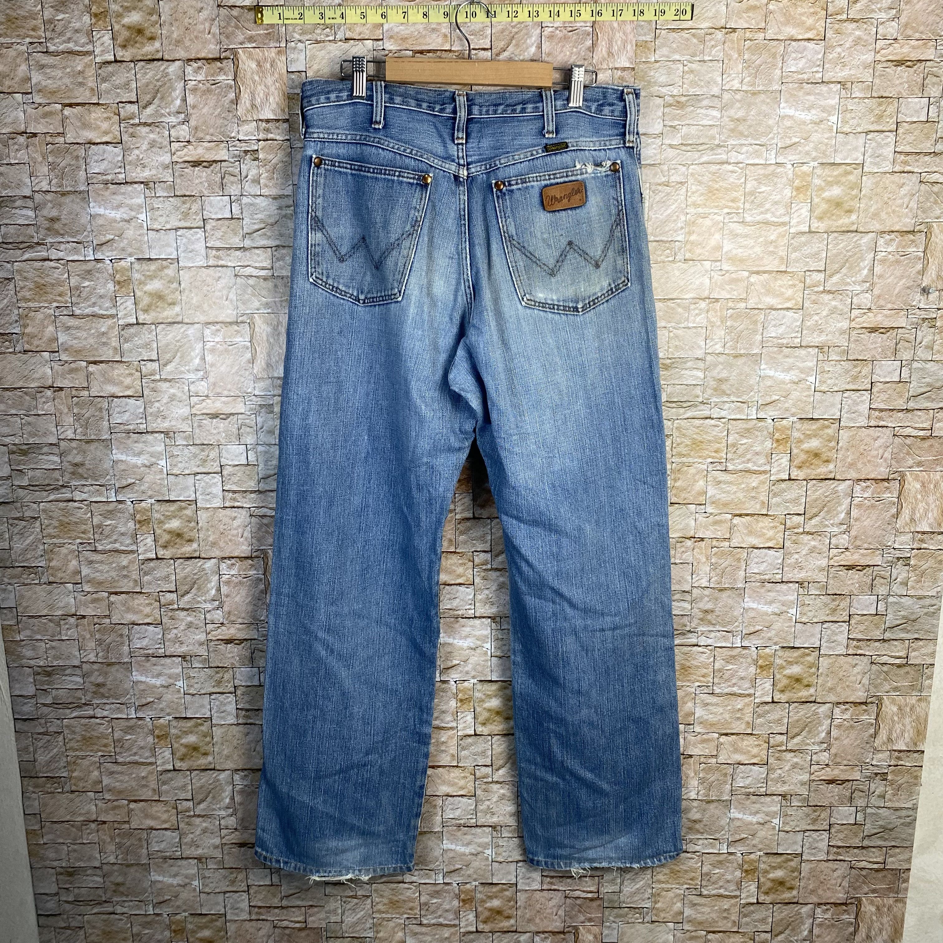 Wrangler Wrangler Blue Denim Pants #7583 Size US 32 / EU 48 - 10 Thumbnail