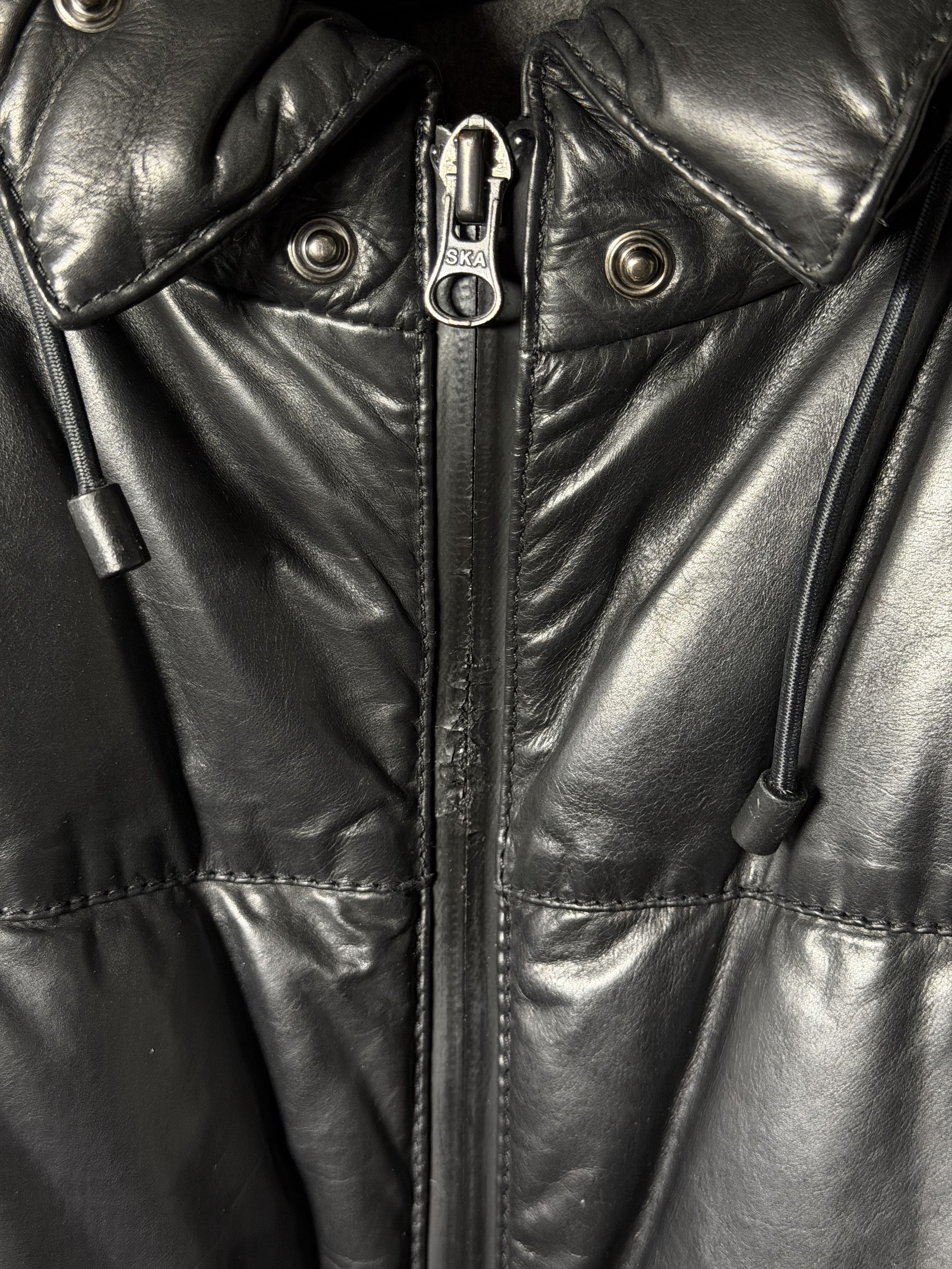 Valentino Valentino Leather Puffer Jacket Size US L / EU 52-54 / 3 - 4 Thumbnail