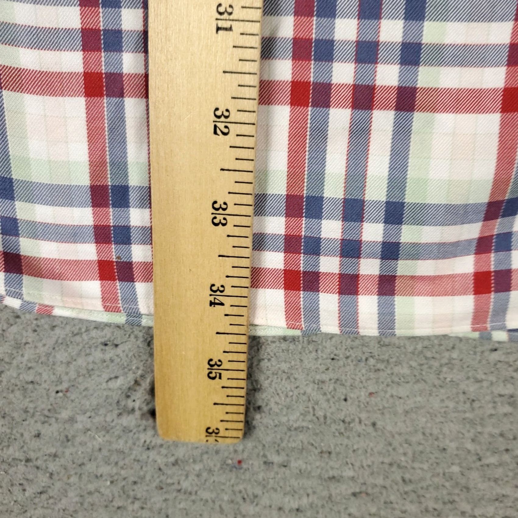 Brooks Brothers Brooks Brothers Shirt Mens 2XLT Blue Red Plaid Casual Button Up Long Sleeve Size US XXL / EU 58 / 5 - 4 Thumbnail