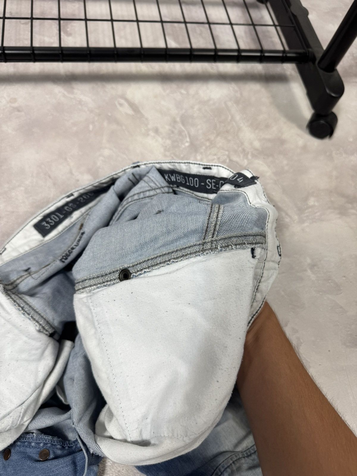 G-Star Vintage G-Star Raw Distressed Buckleback Elwood Pants Size US 32 / EU 48 - 20 Thumbnail
