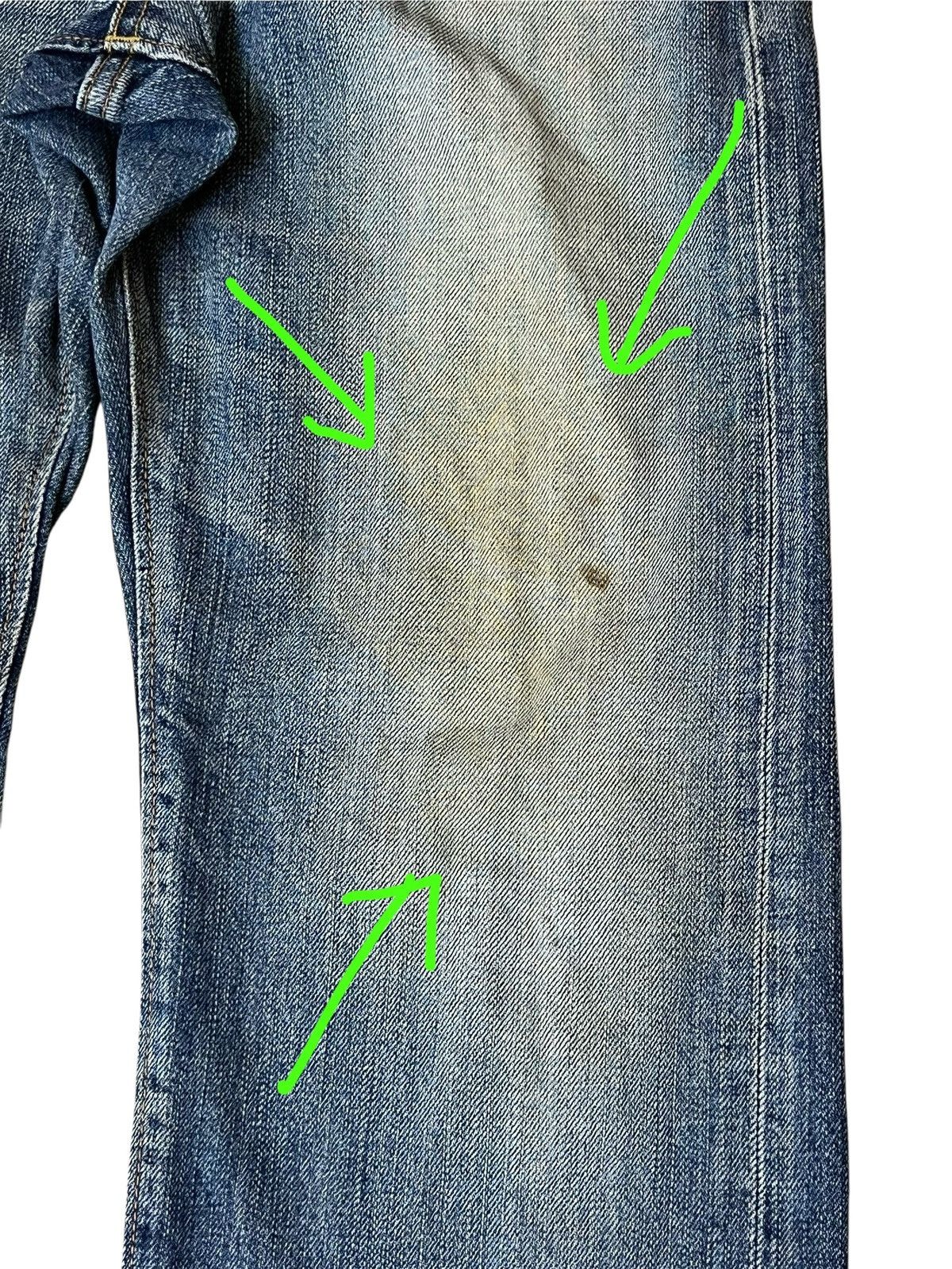 Edwin Vintage EDWIN 505 ZX button fly dirty redline selvedge jeans Size US 28 / EU 44 - 5 Thumbnail