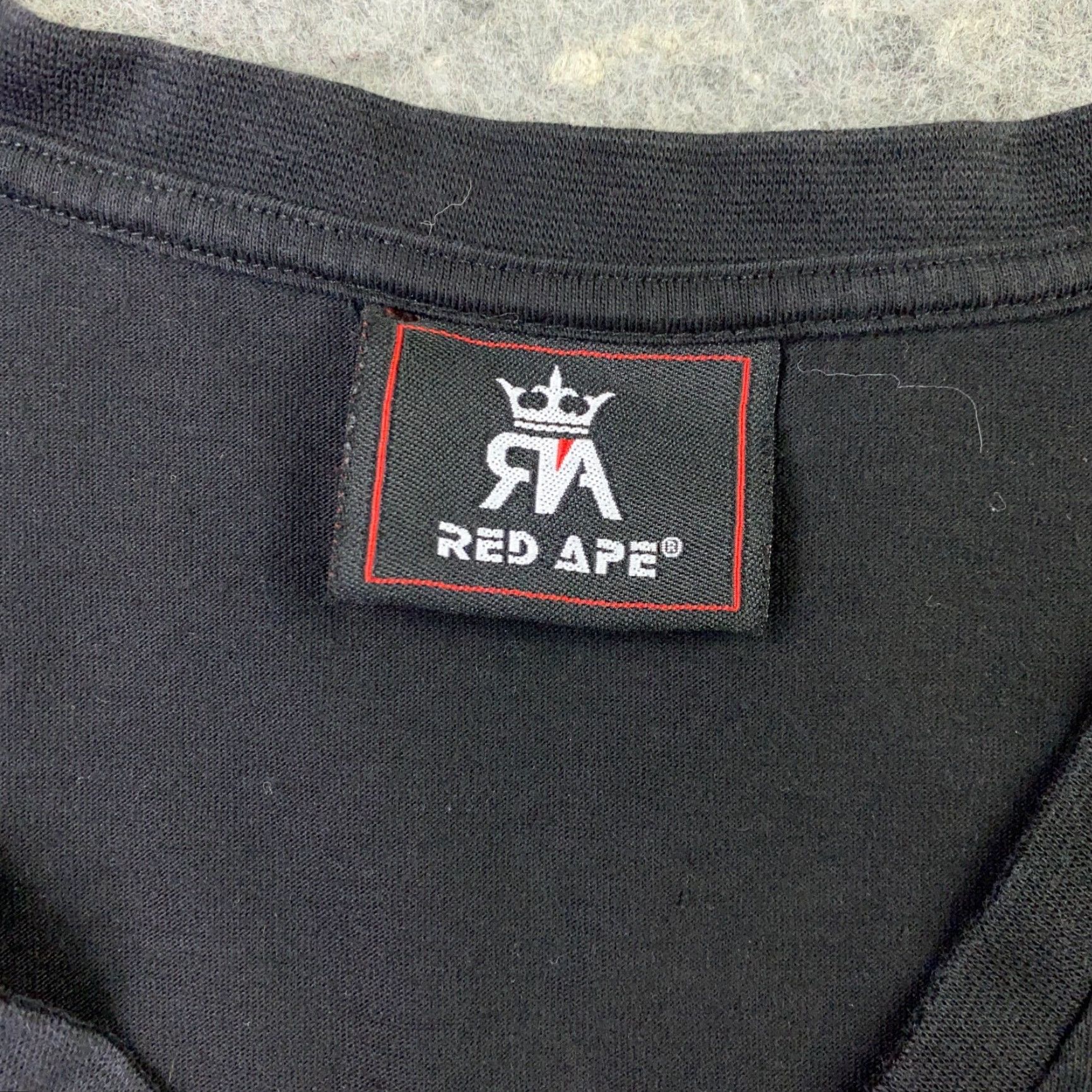 Vintage Red Ape Shirt Large Black Hip Hop Embroidered Pockets Mens Size US L / EU 52-54 / 3 - 7 Thumbnail
