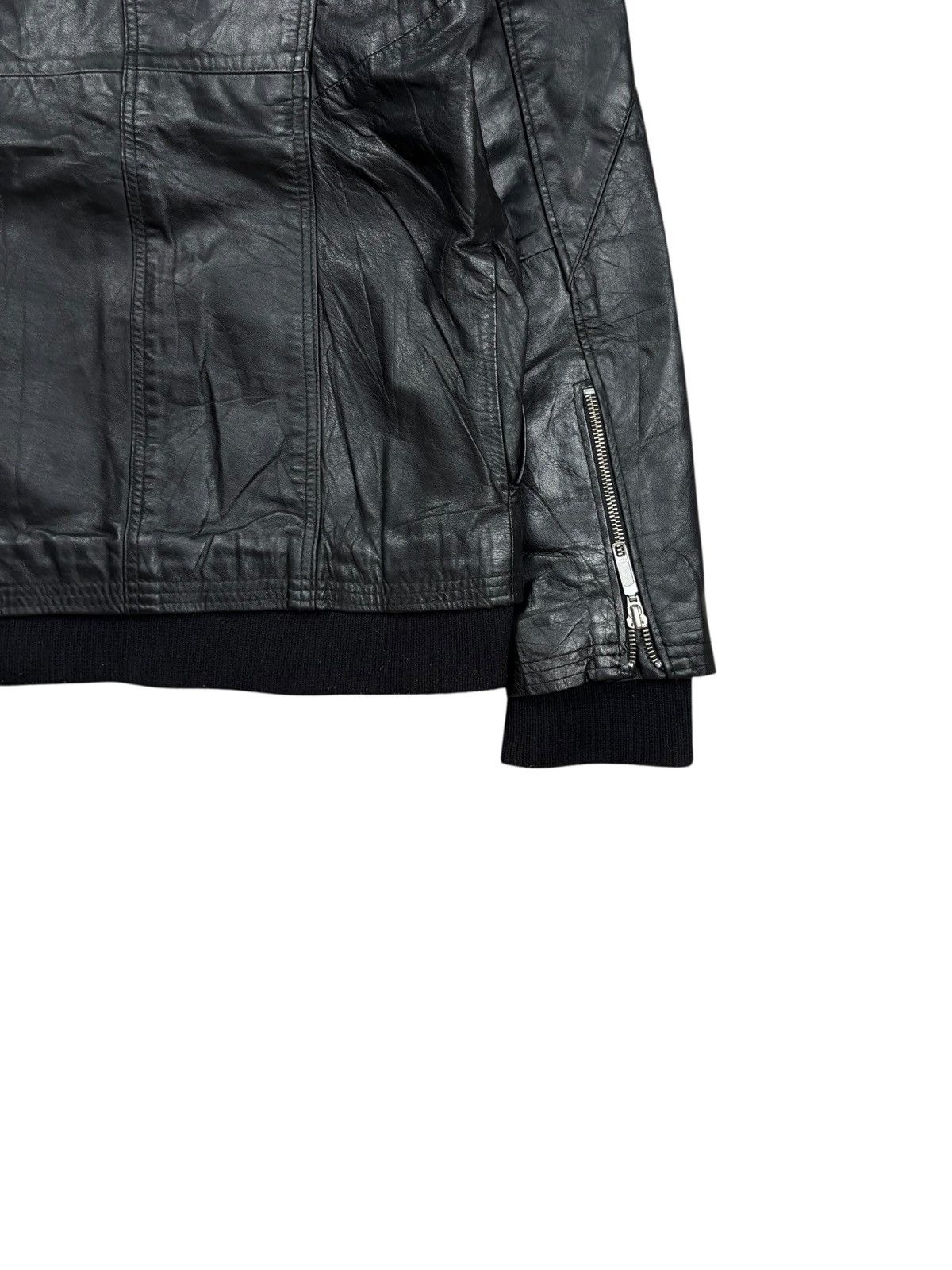 Ekam 2000s Royal Sense - Apocalypse Style Leather Bono Jacket Size US M / EU 48-50 / 2 - 9 Thumbnail