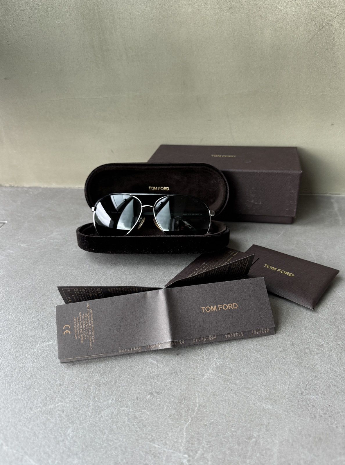 Tom Ford TOM FORD Aviator Top Gun Sunglasses Made in ITALY NEW Size ONE SIZE - 17 Thumbnail