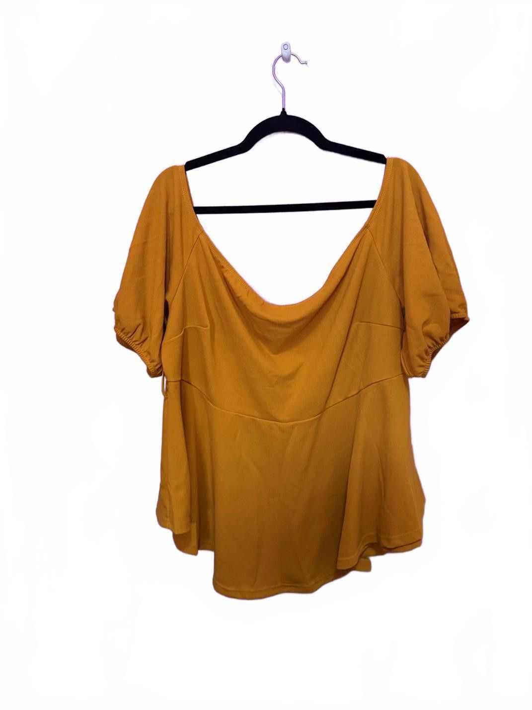 Designer Chic Puff Sleeve Drape Top (without skirt) Size 4XL / US 24-26 - 5 Thumbnail