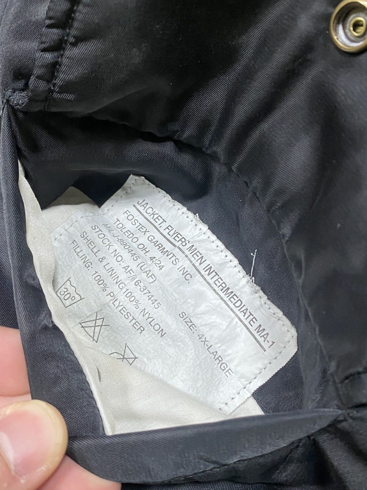 Fostex Garments MA-1 Fostex Garments 4XL bomber nylon zip Size US XXL / EU 58 / 5 - 4 Thumbnail