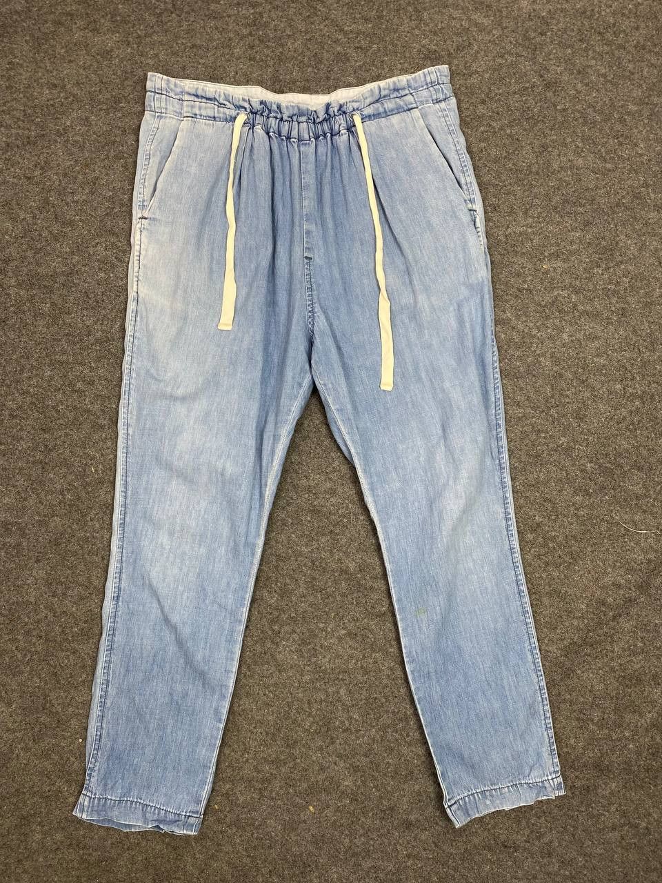 Japanese Brand americana relaxed denim pants nice design Size US 33 - 4 Thumbnail
