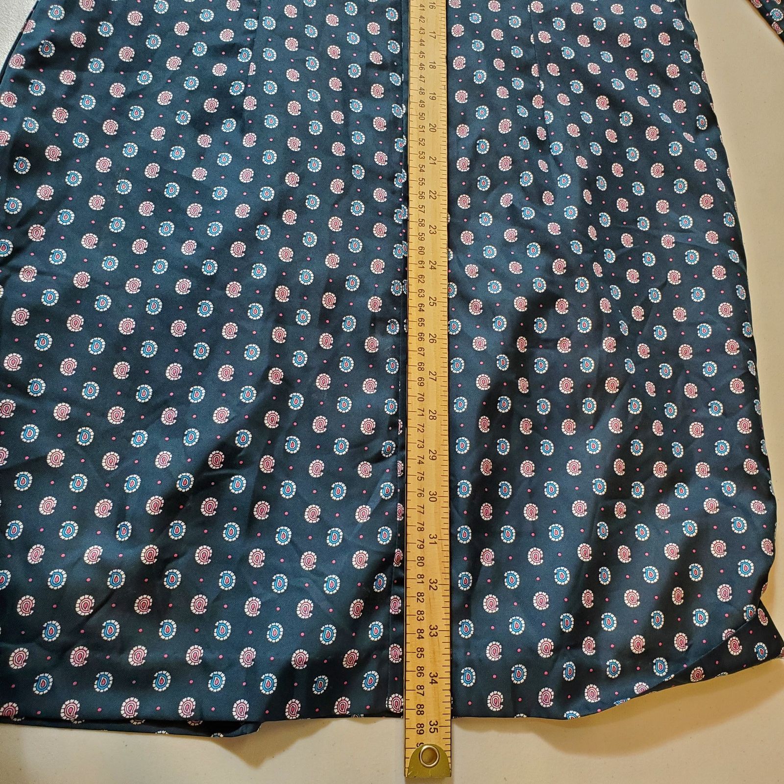 Banana Republic Banana Republic Dress Womens Medium Shift Midi Blue Size M / US 6-8 / IT 42-44 - 4 Thumbnail